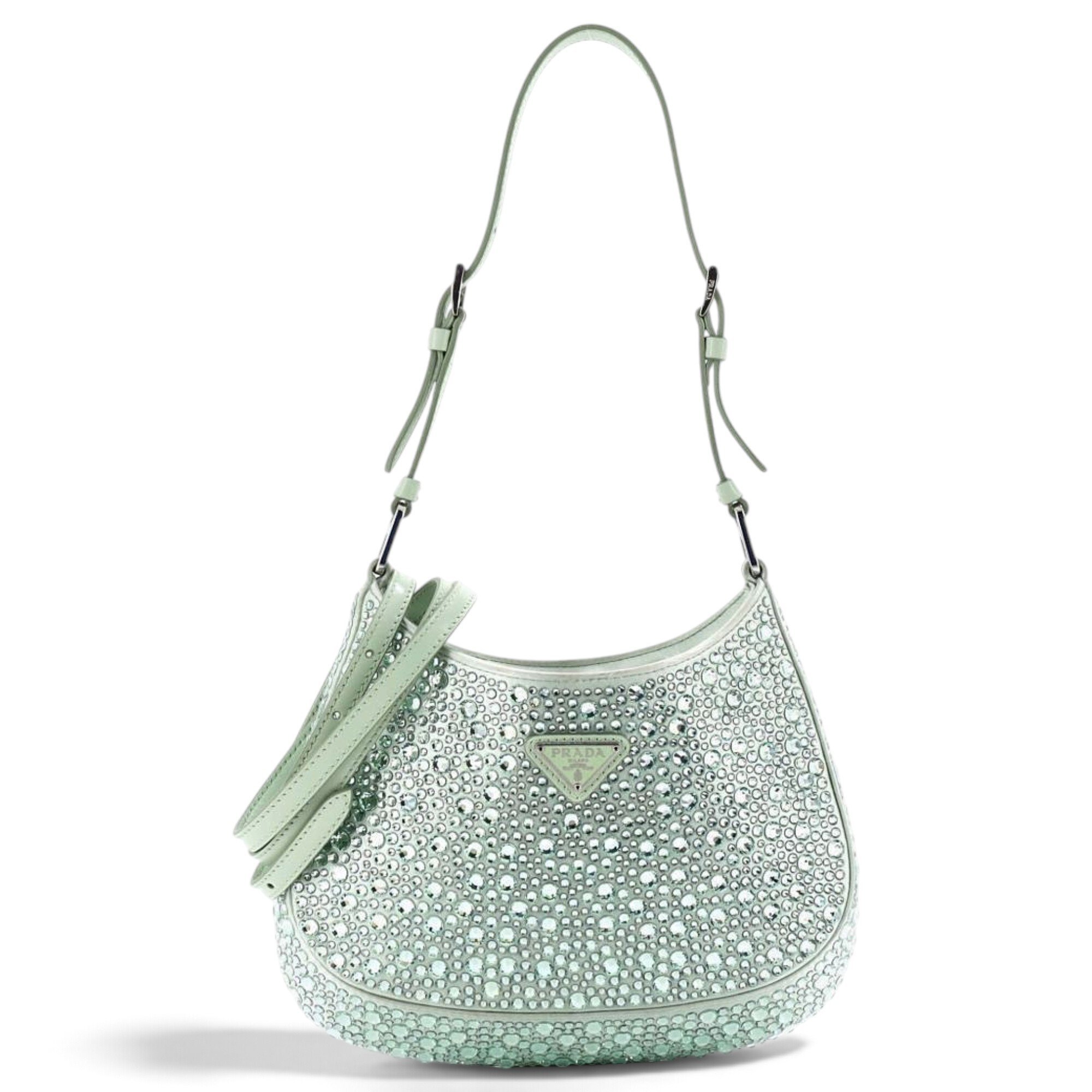 Cleo glitter crossbody bag