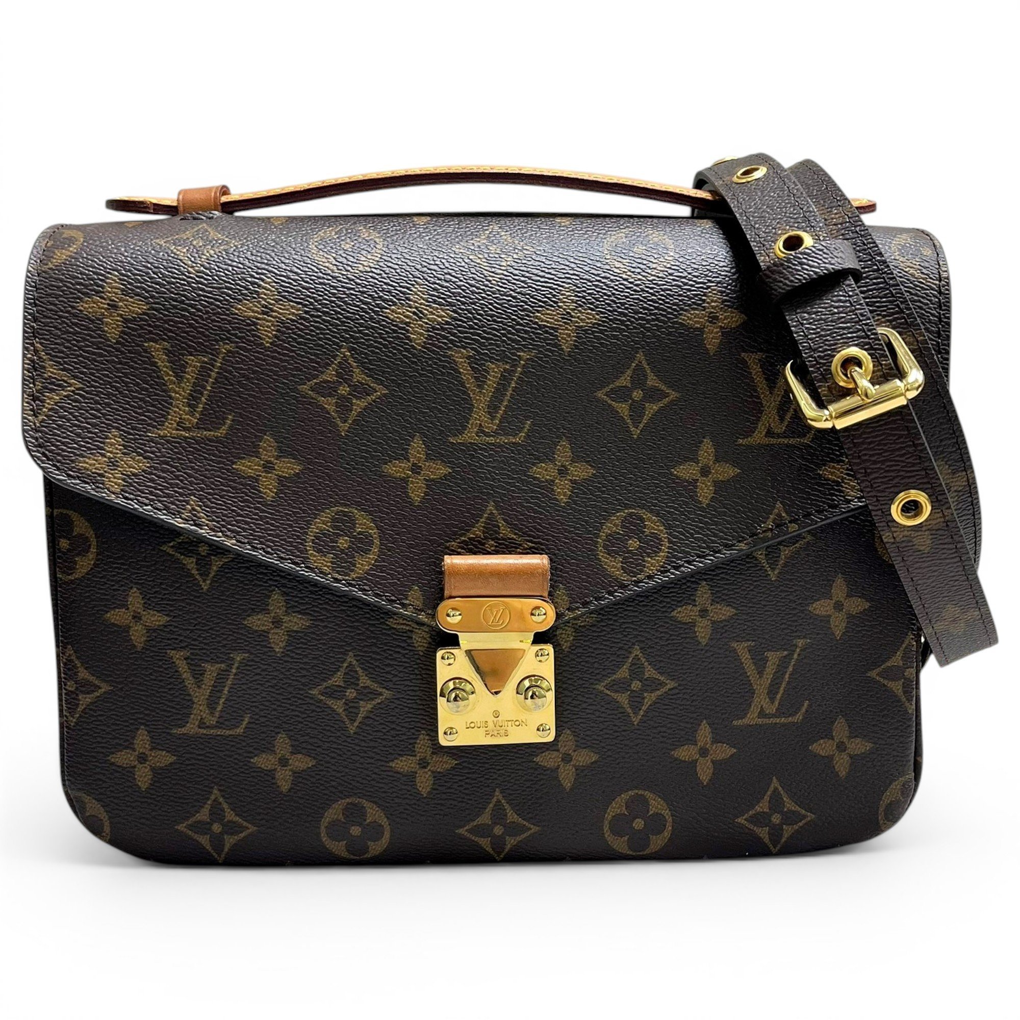 Metis leather handbag