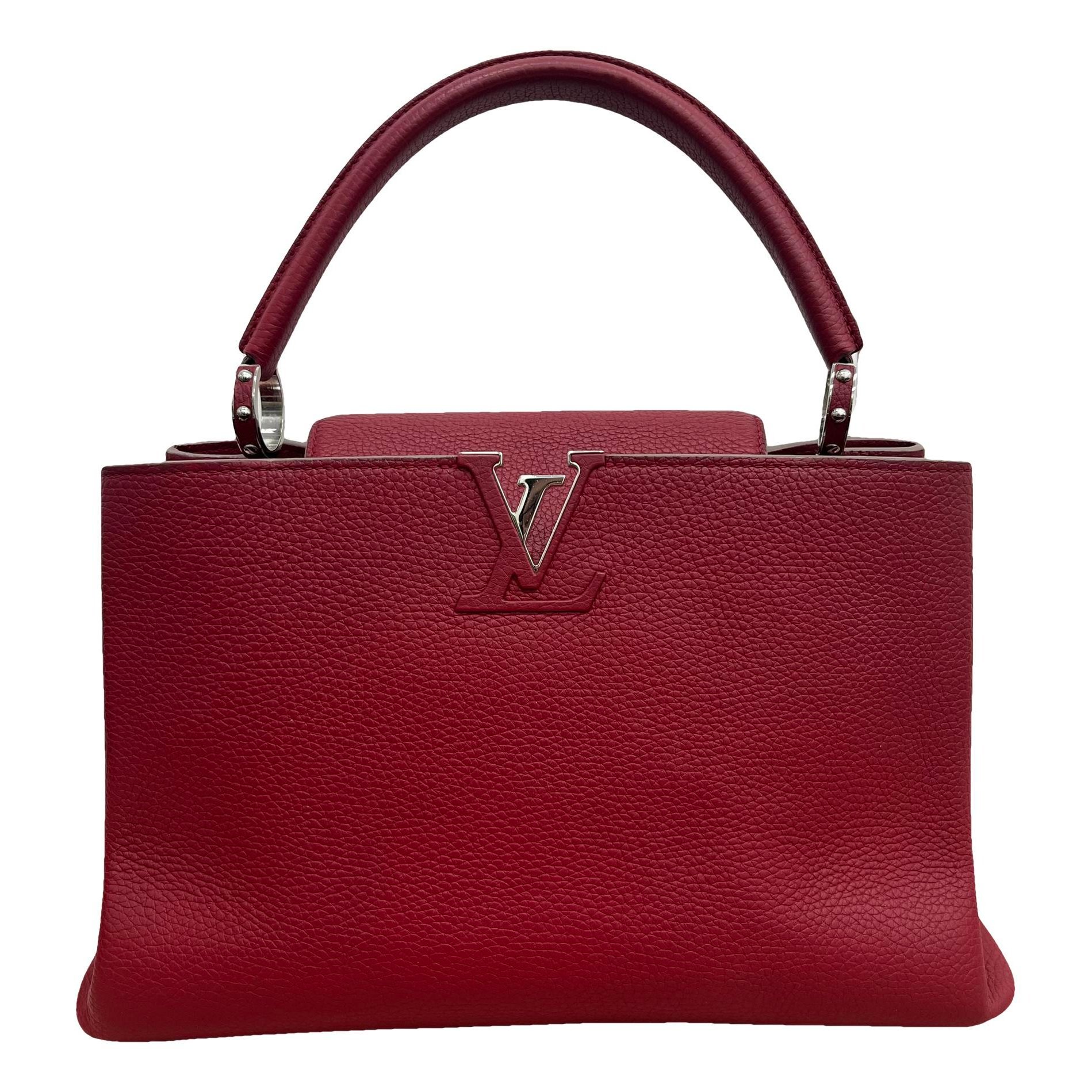 Capucines leather handbag