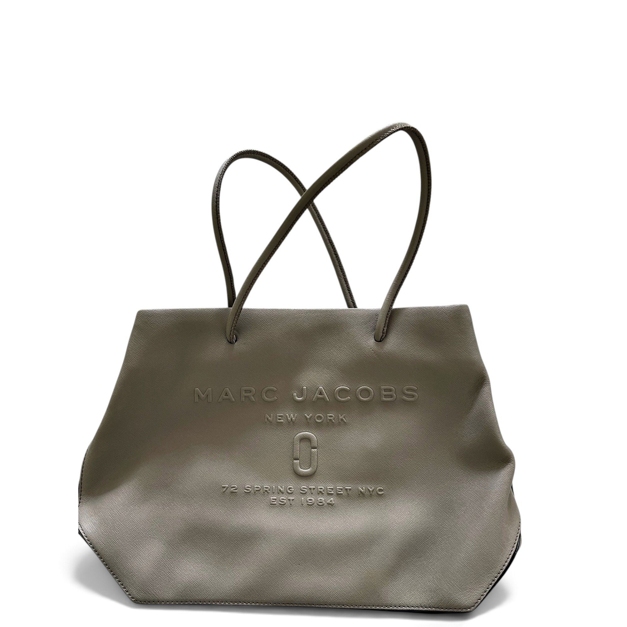 Leather tote