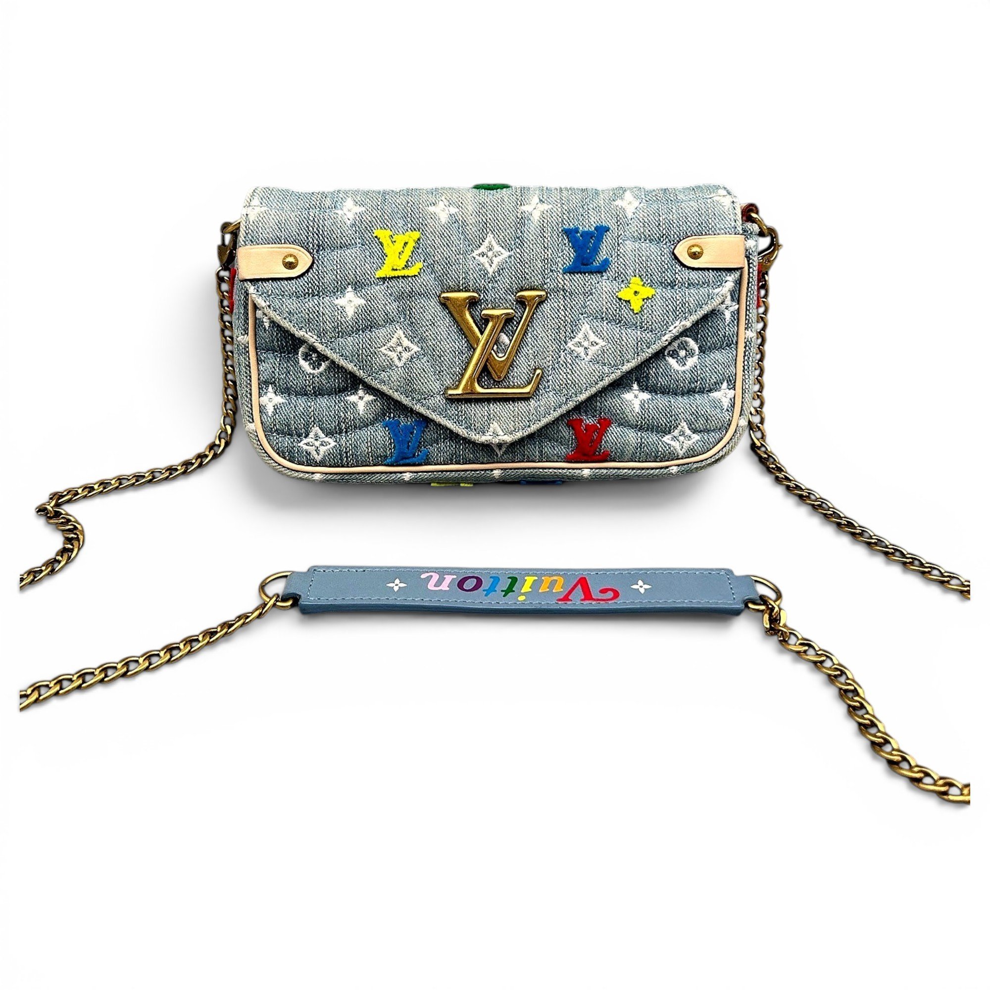New Wave cloth handbag