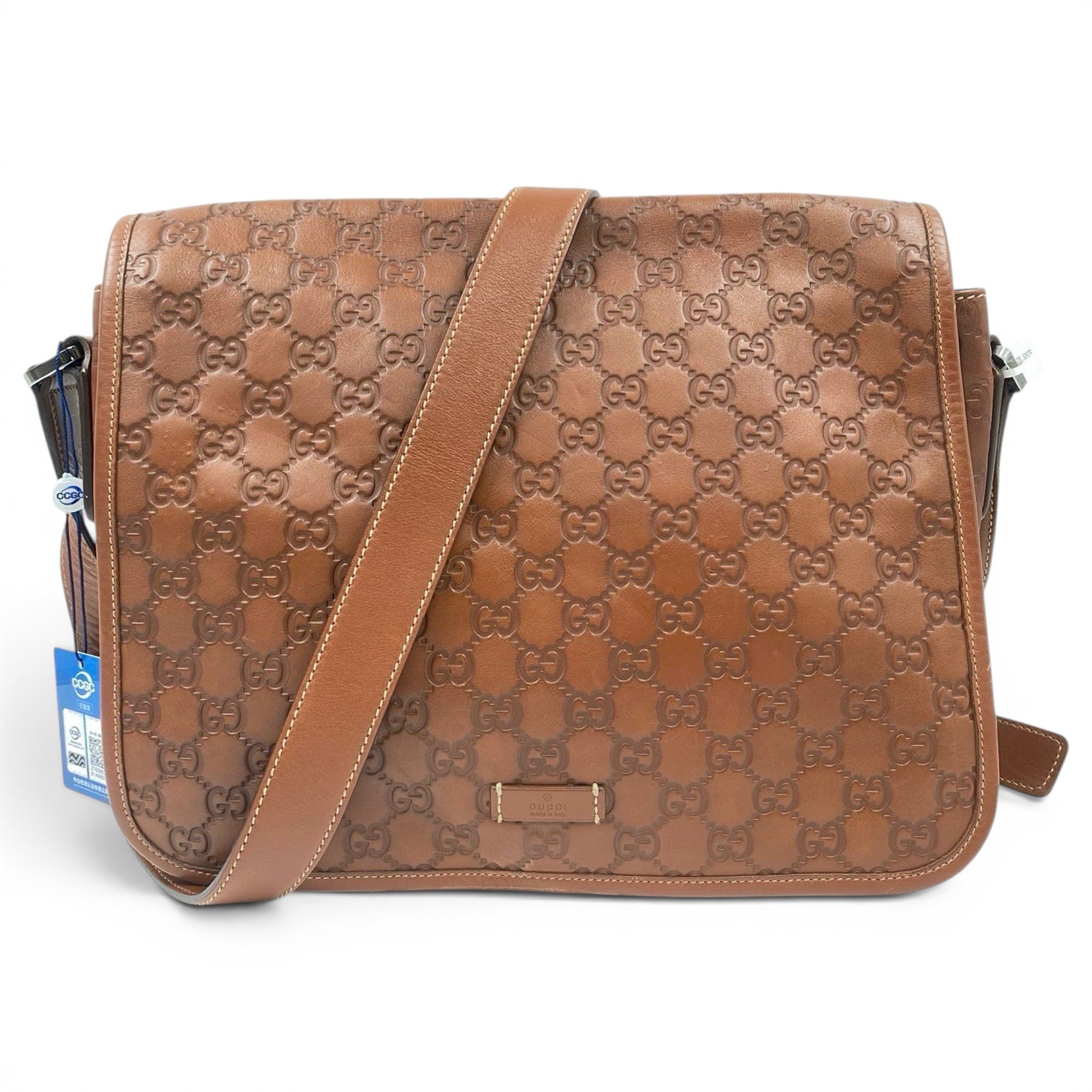 Leather crossbody bag