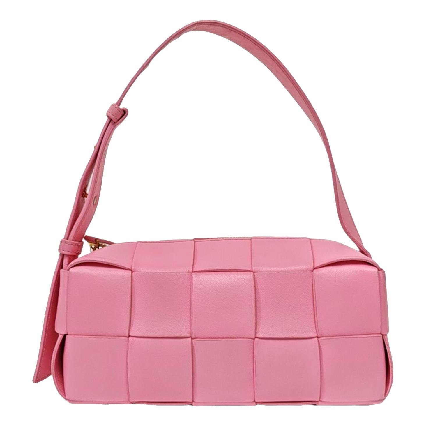 Brick Cassette leather handbag
