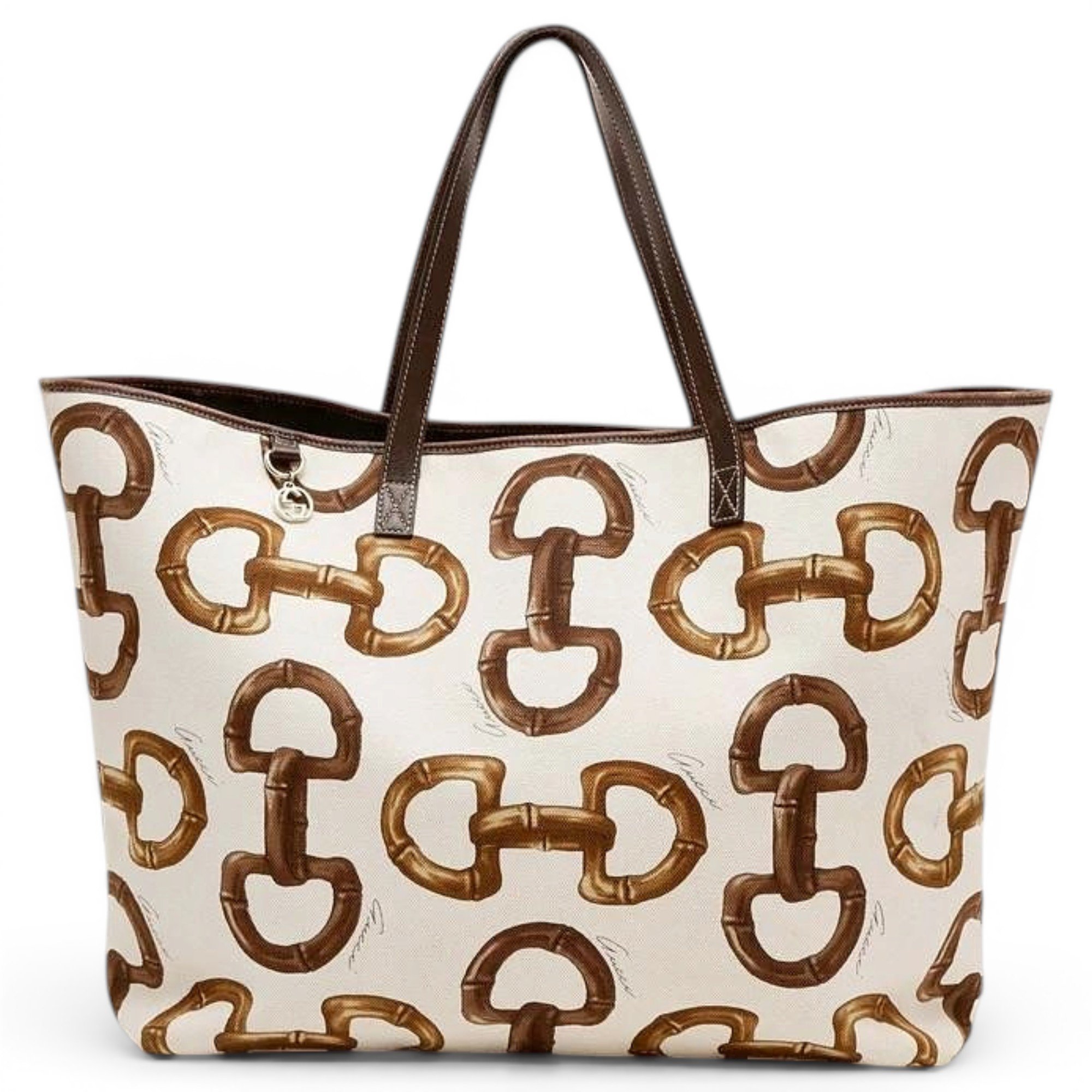 Bamboo leather tote