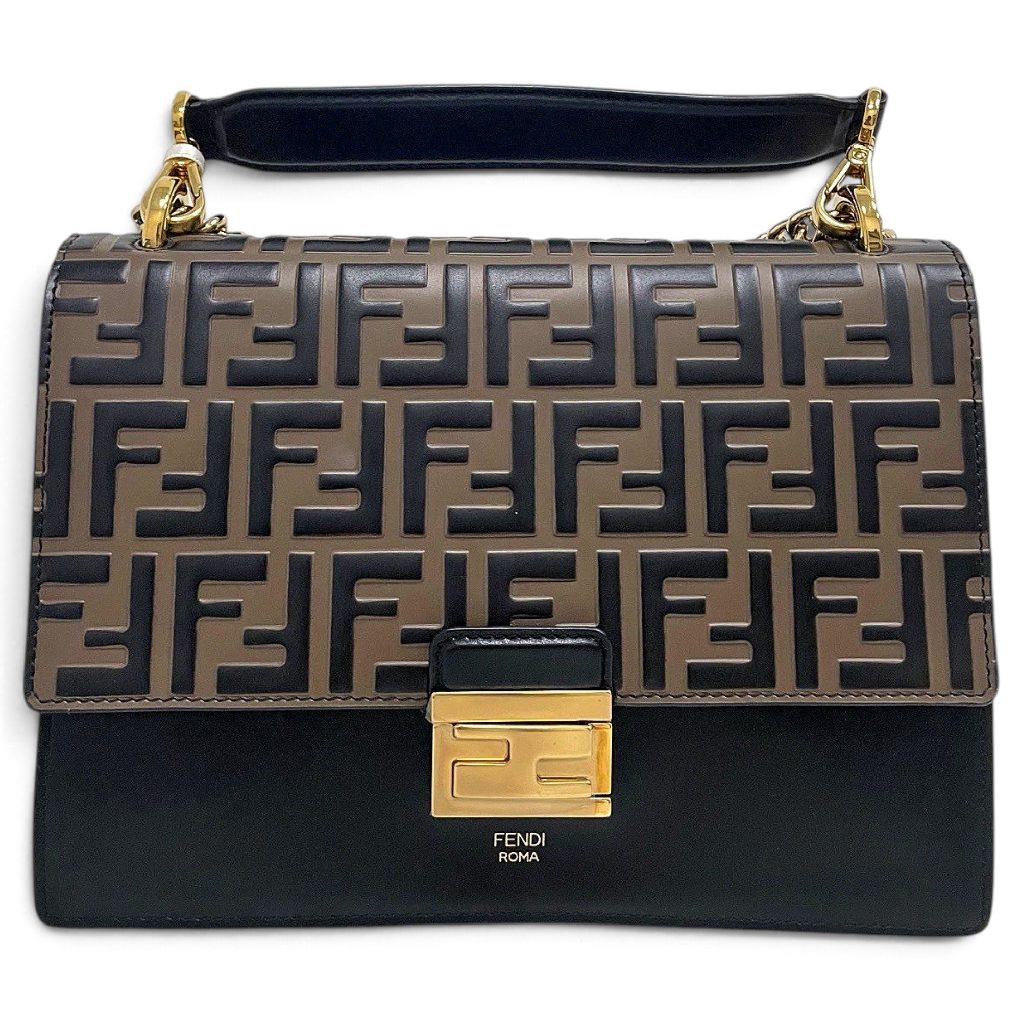 Kan U leather handbag