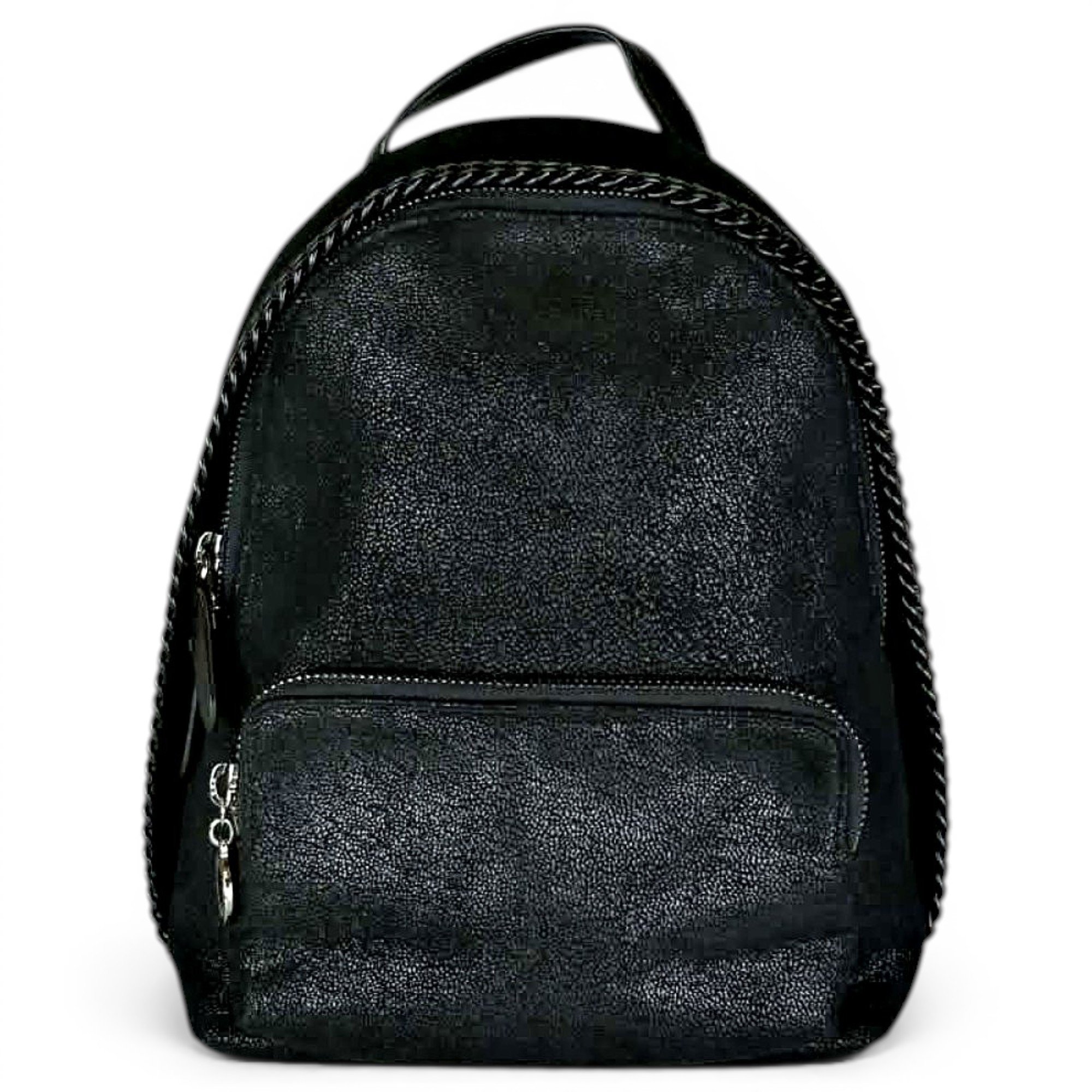 Vegan leather backpack