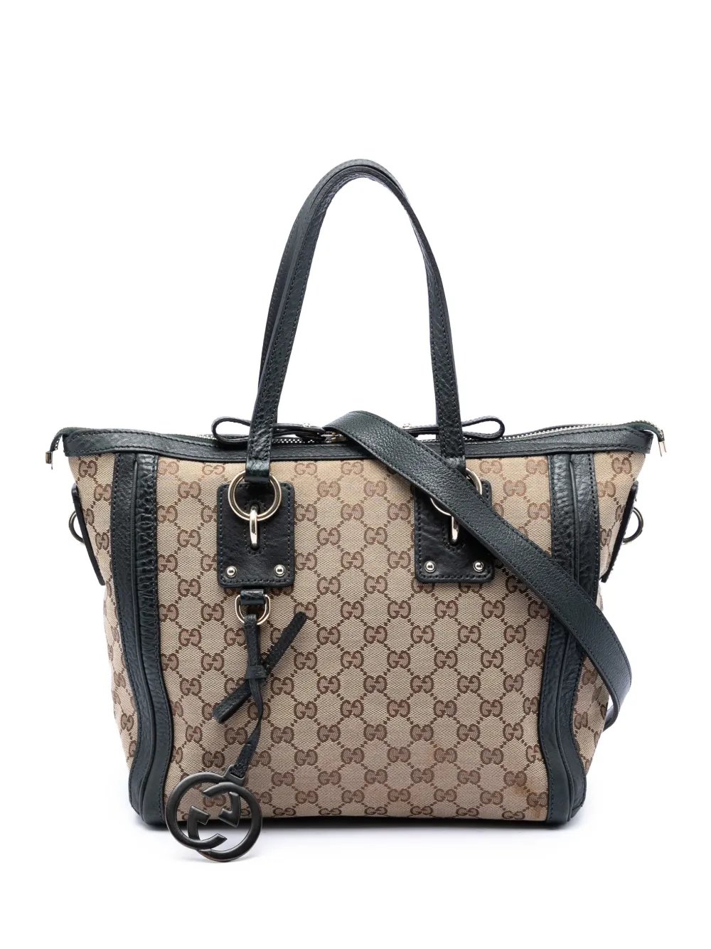 2016-2026 Medium GG Canvas Charm satchel