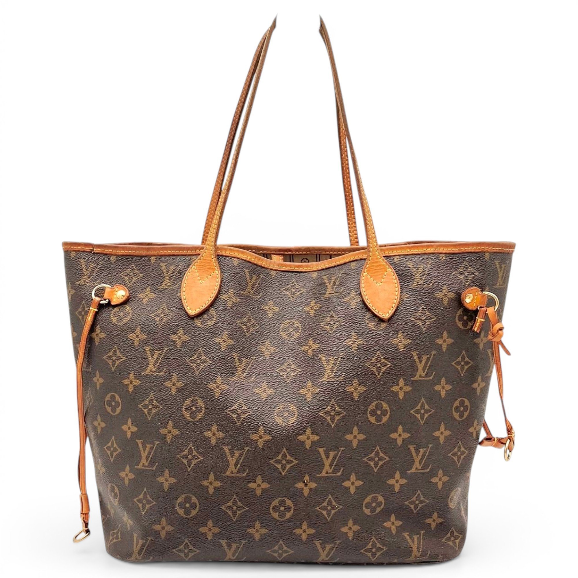 Neverfull leather tote