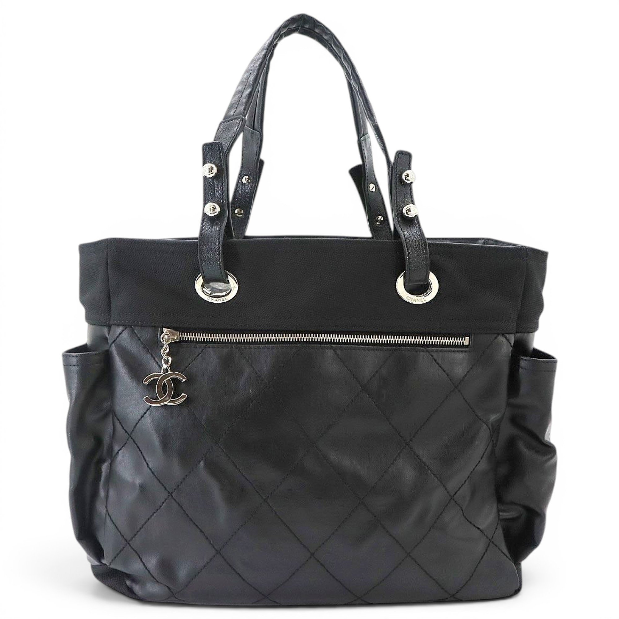 Leather tote