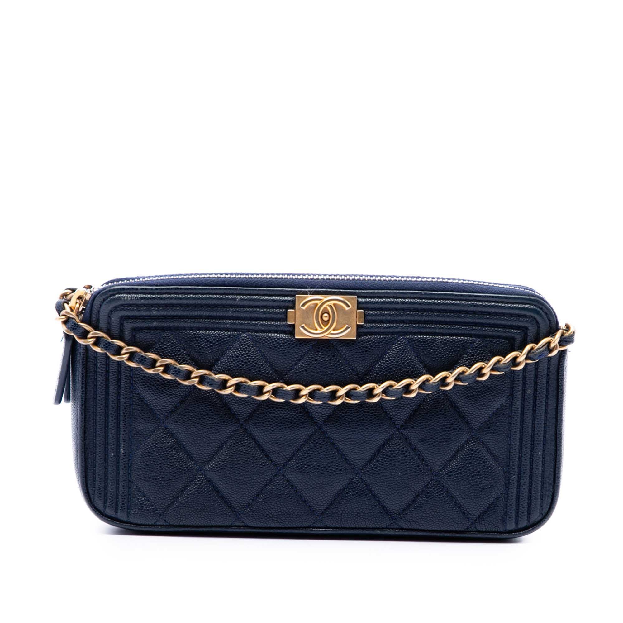 Wallet On Chain Timeless/Classique leather handbag