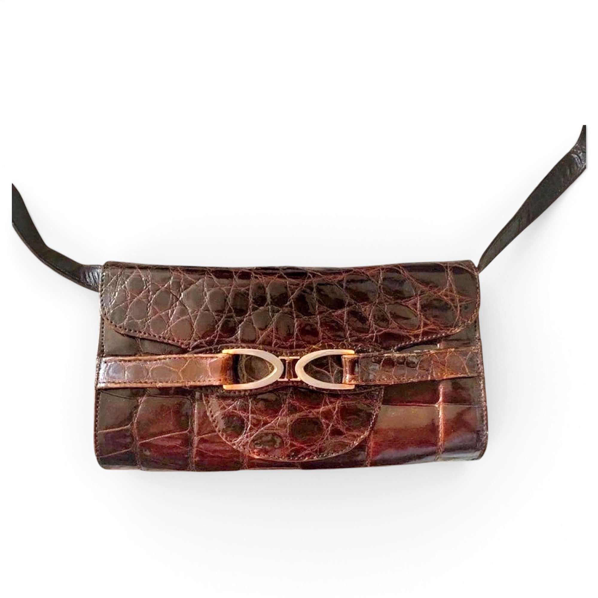 Leather crossbody bag