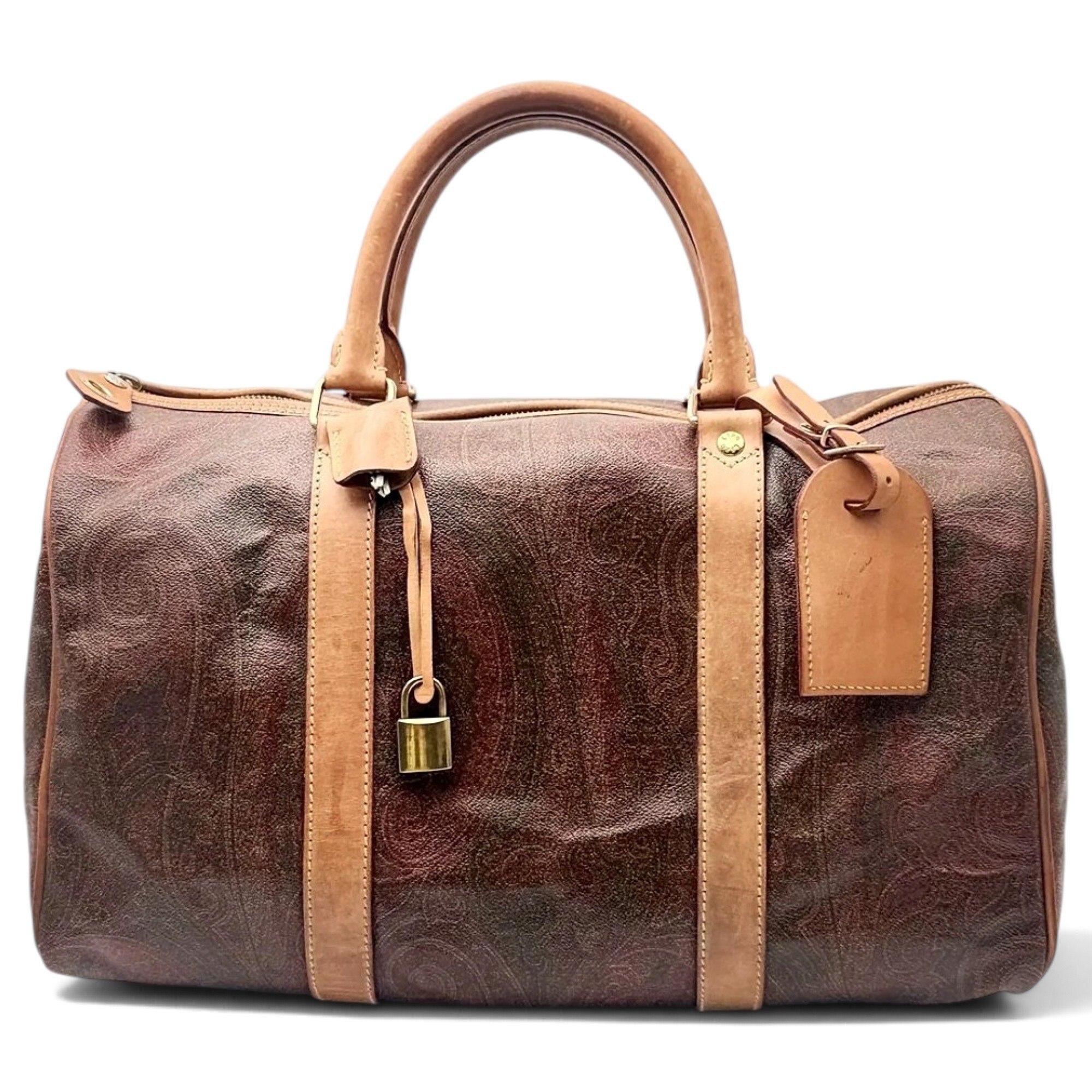 Vela leather handbag