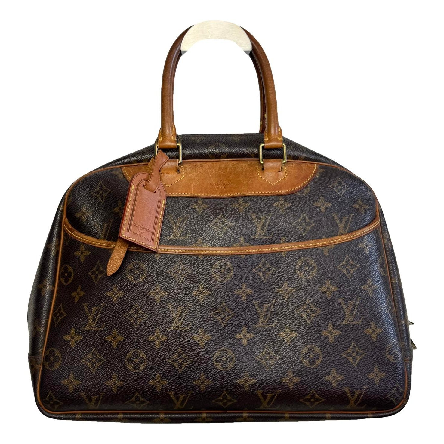 Deauville leather handbag