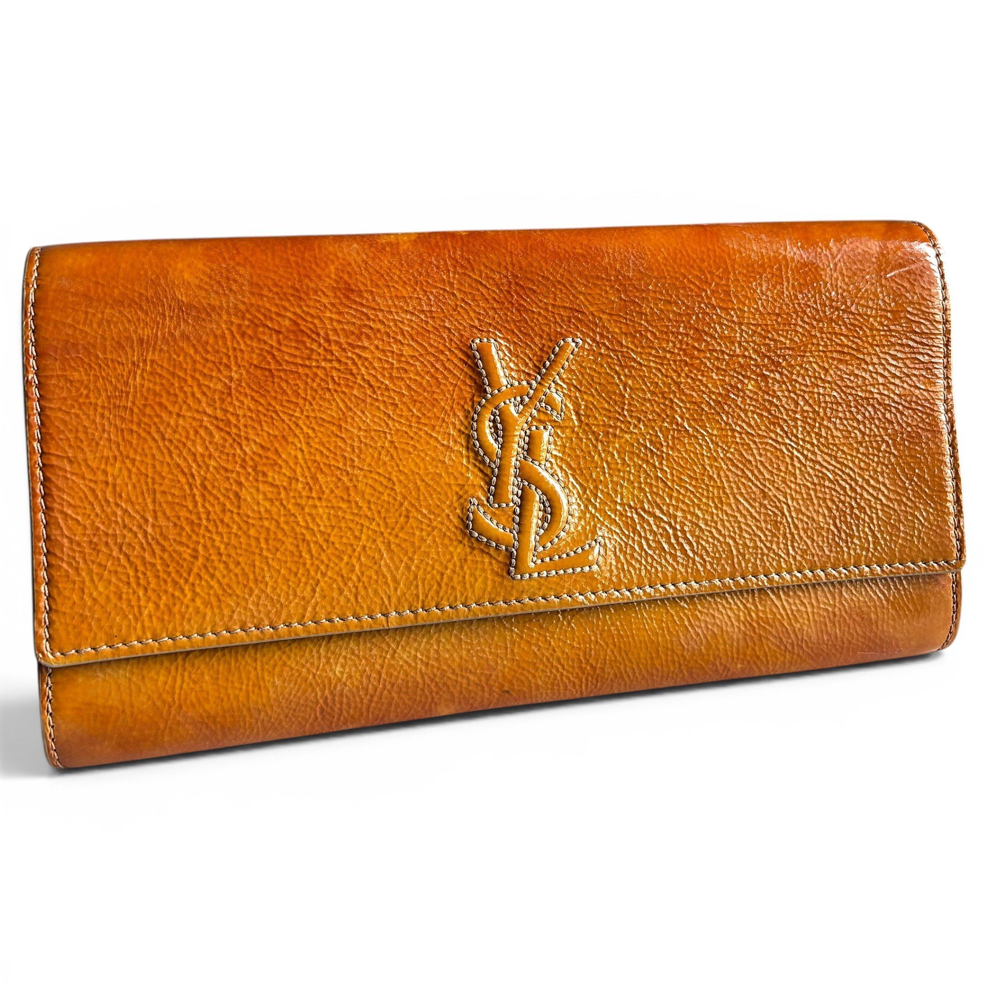 Saint Laurent Patent leather clutch bag