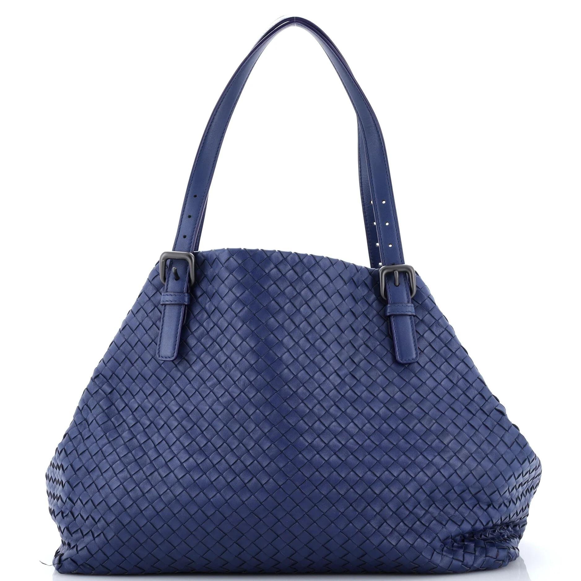 Leather tote