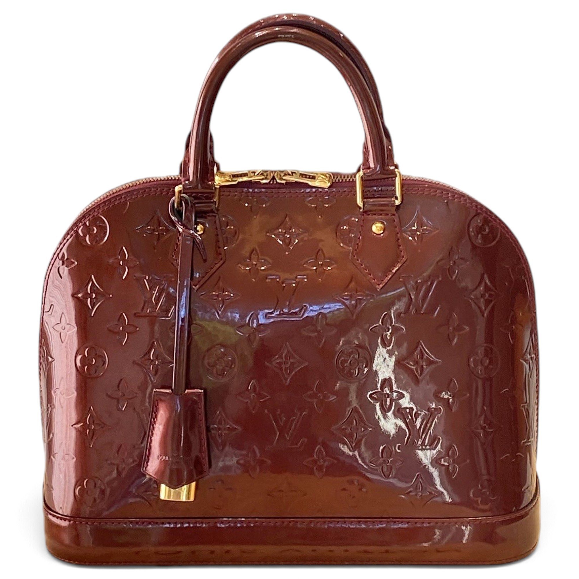Alma leather handbag