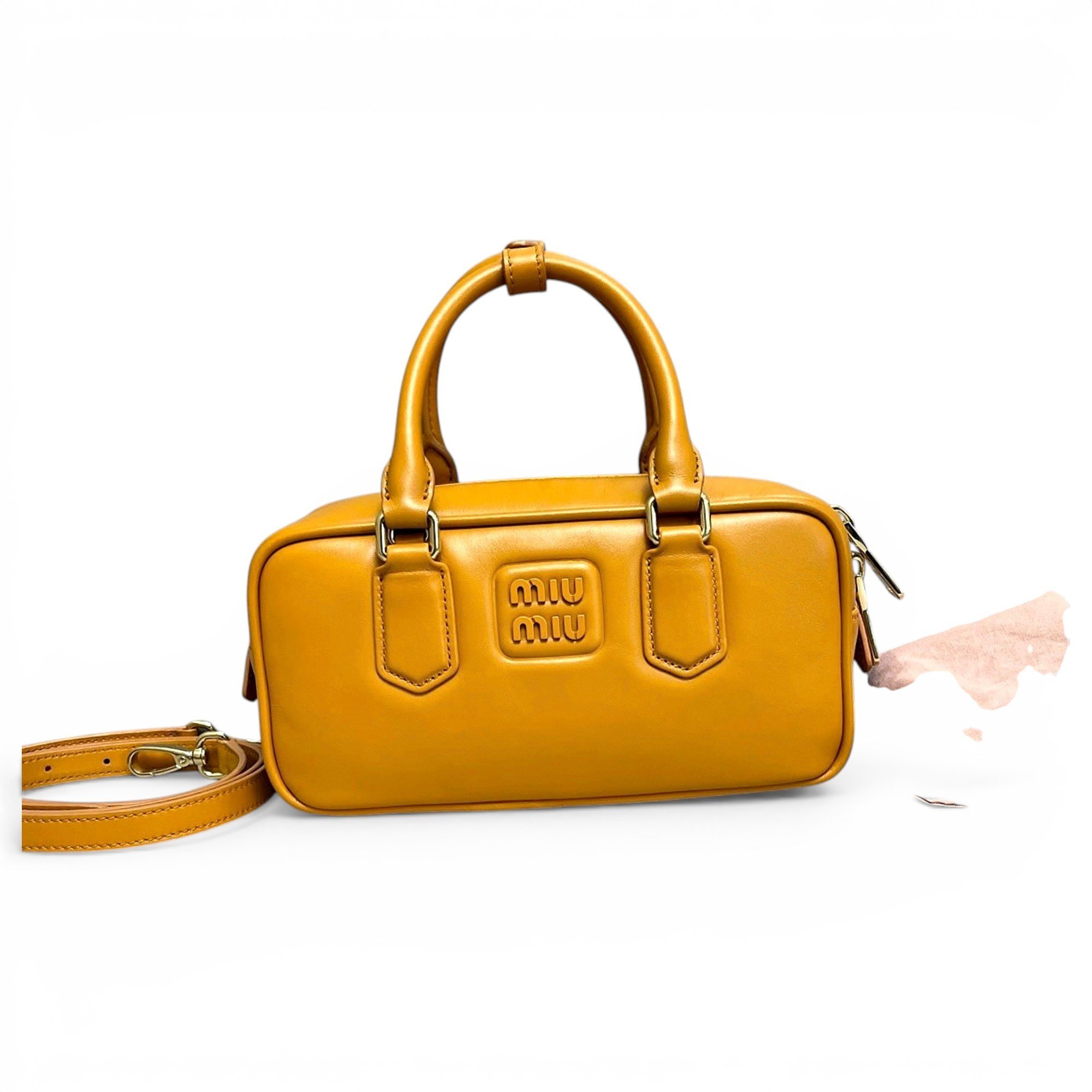 Arcadie leather handbag