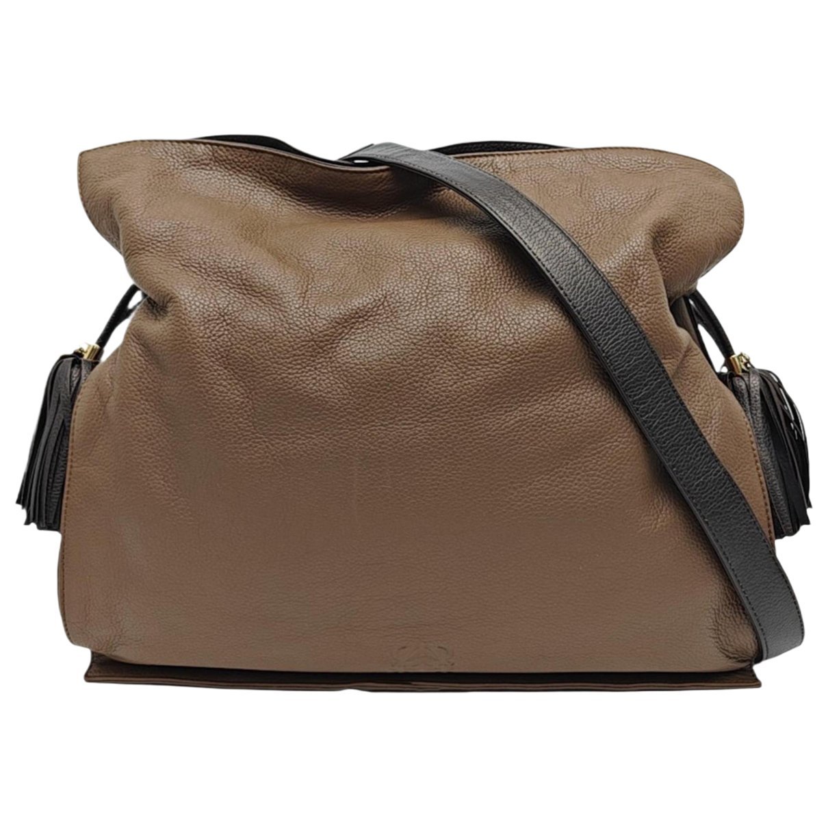 Flamenco leather crossbody bag