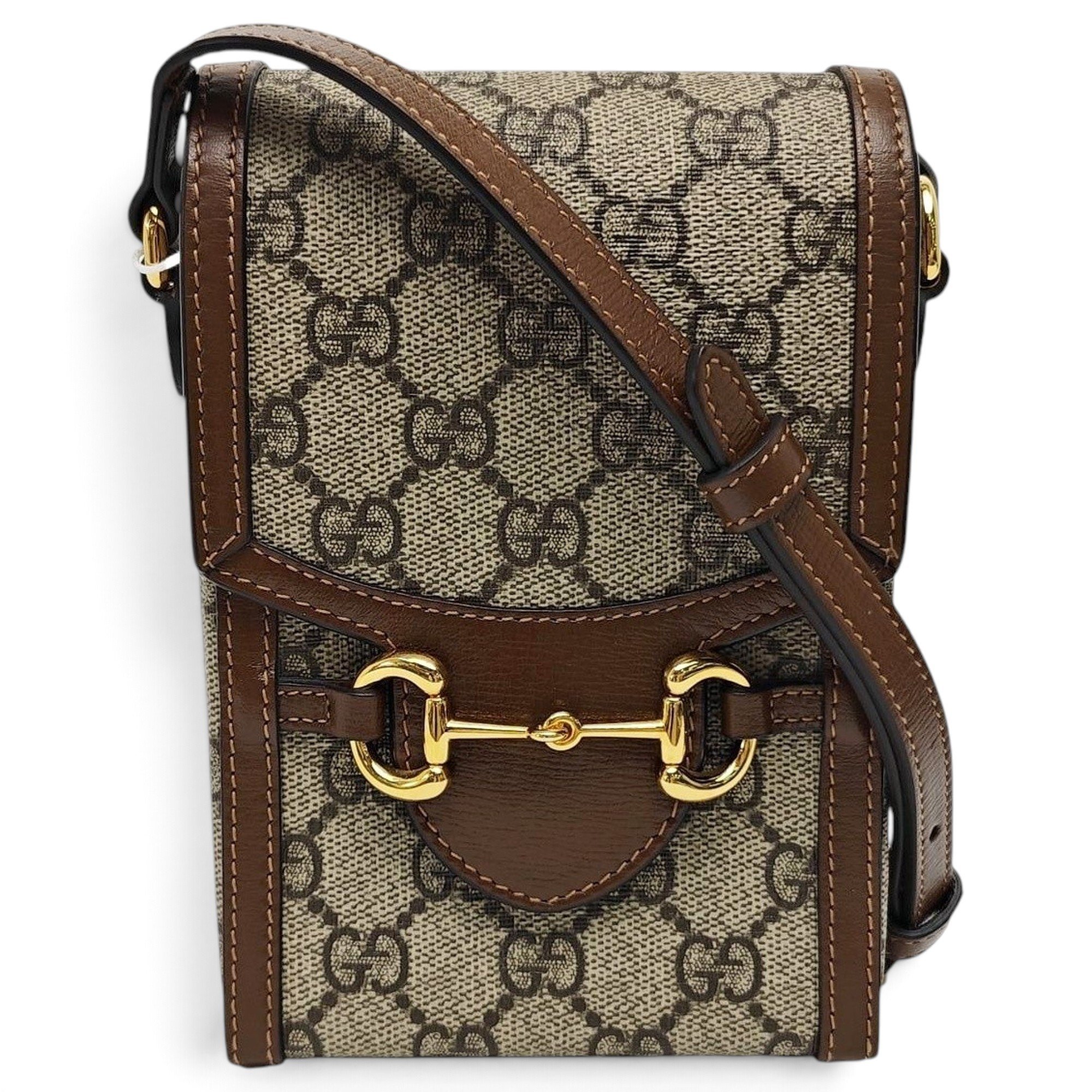 Handle Horsebit 1955 leather handbag