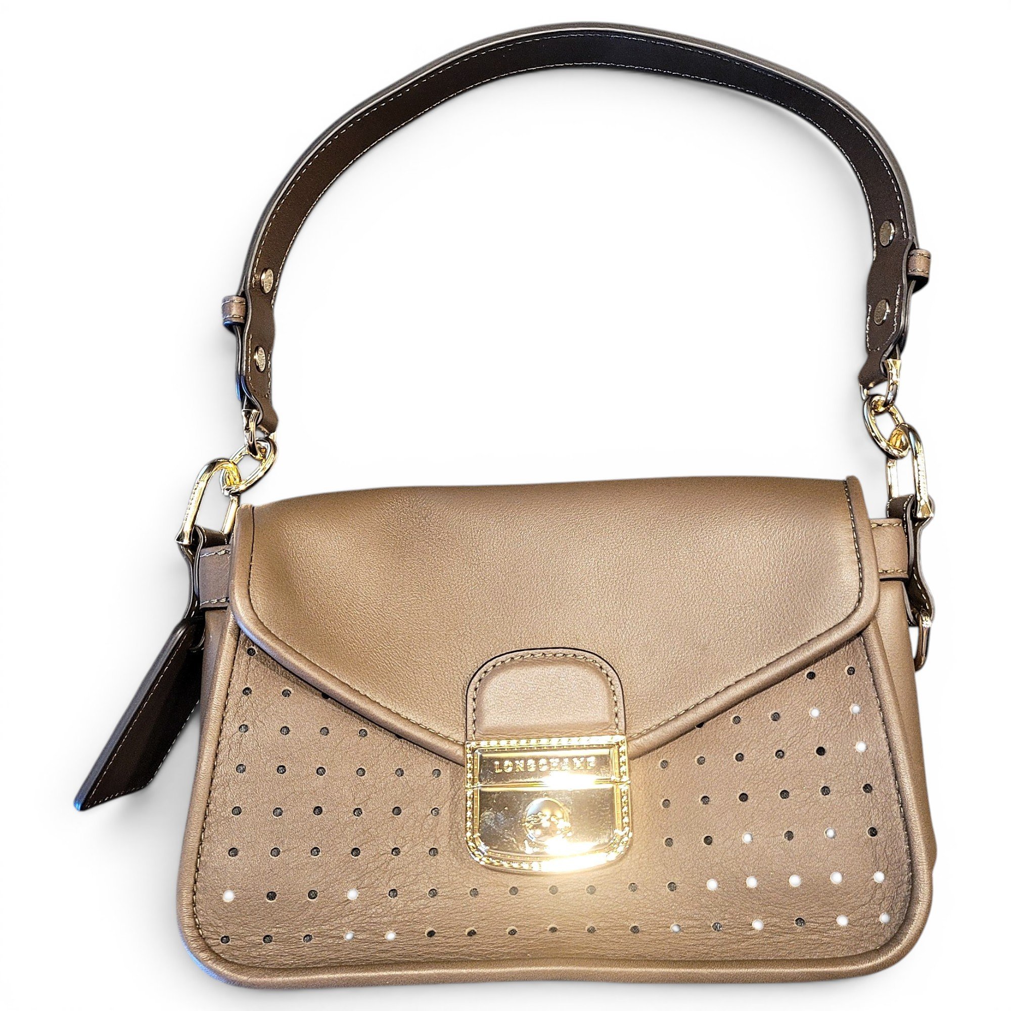 Mademoiselle leather handbag