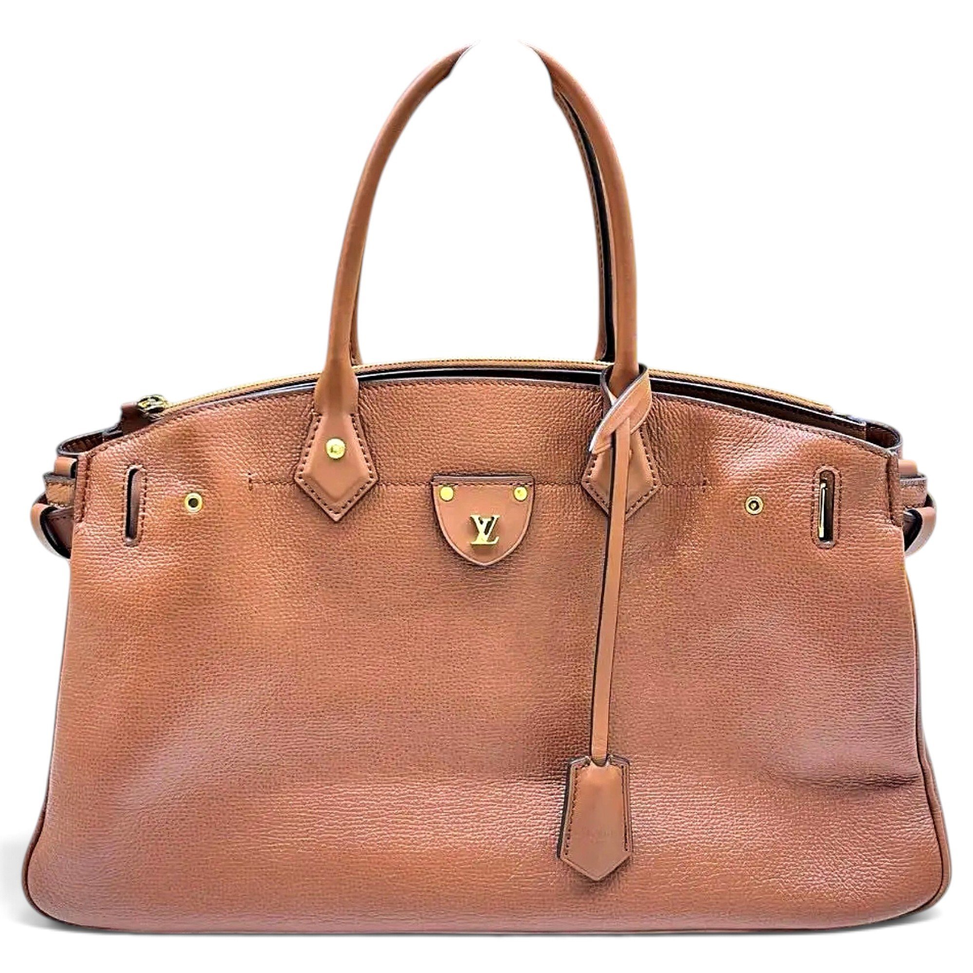 Lockme leather handbag