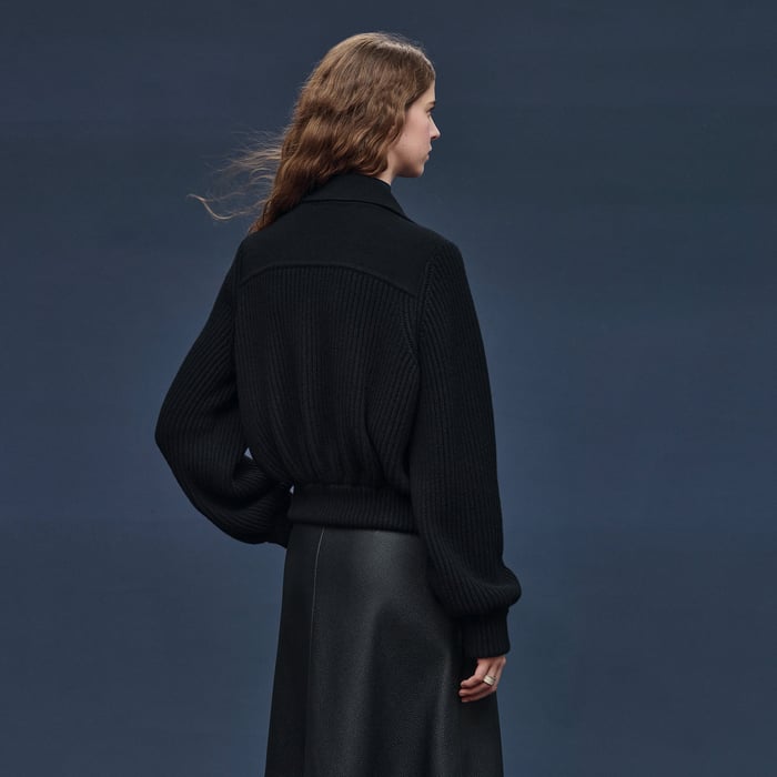 Noir Long-sleeve Jacket