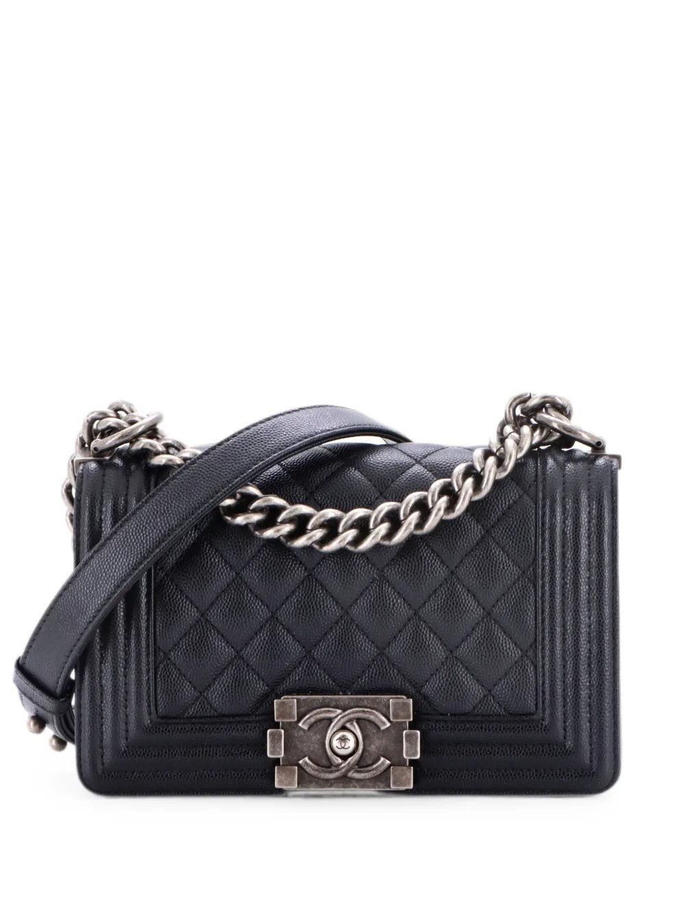 Boy Flap Bag Quilted Caviar Small crossbody bag