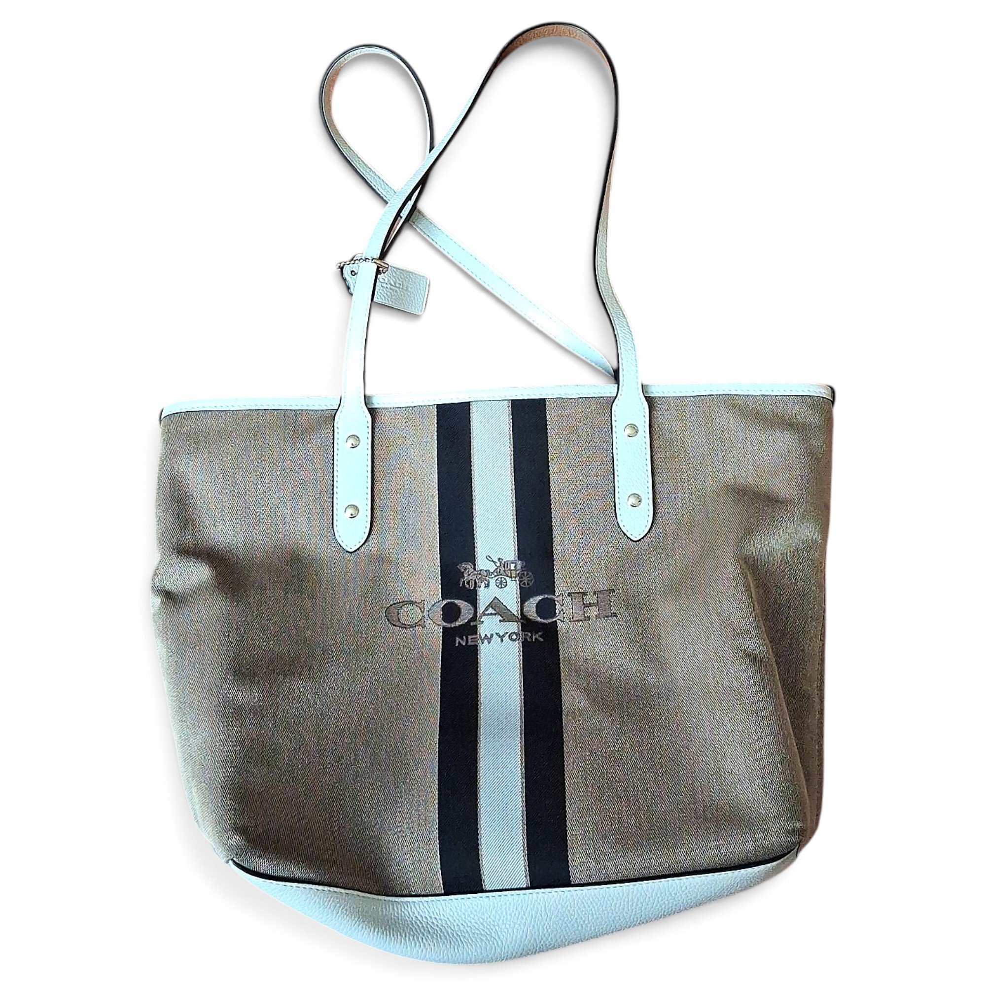 CITY ZIP TOTE cloth handbag