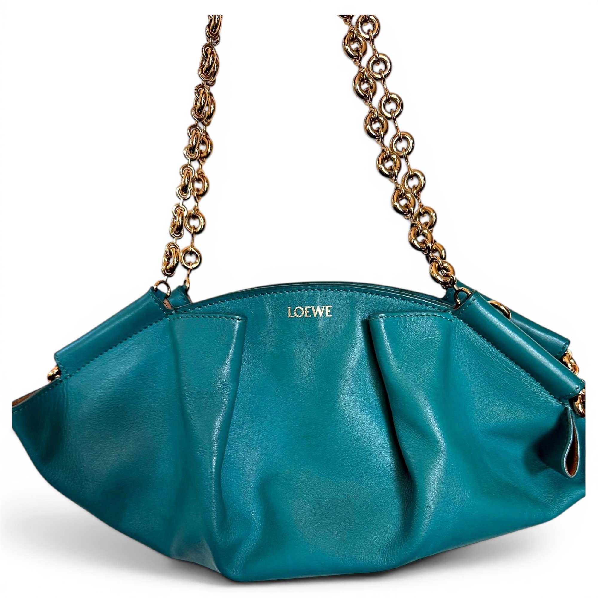 Flamenco leather handbag