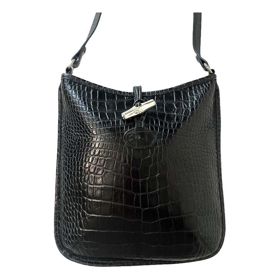Roseau leather crossbody bag