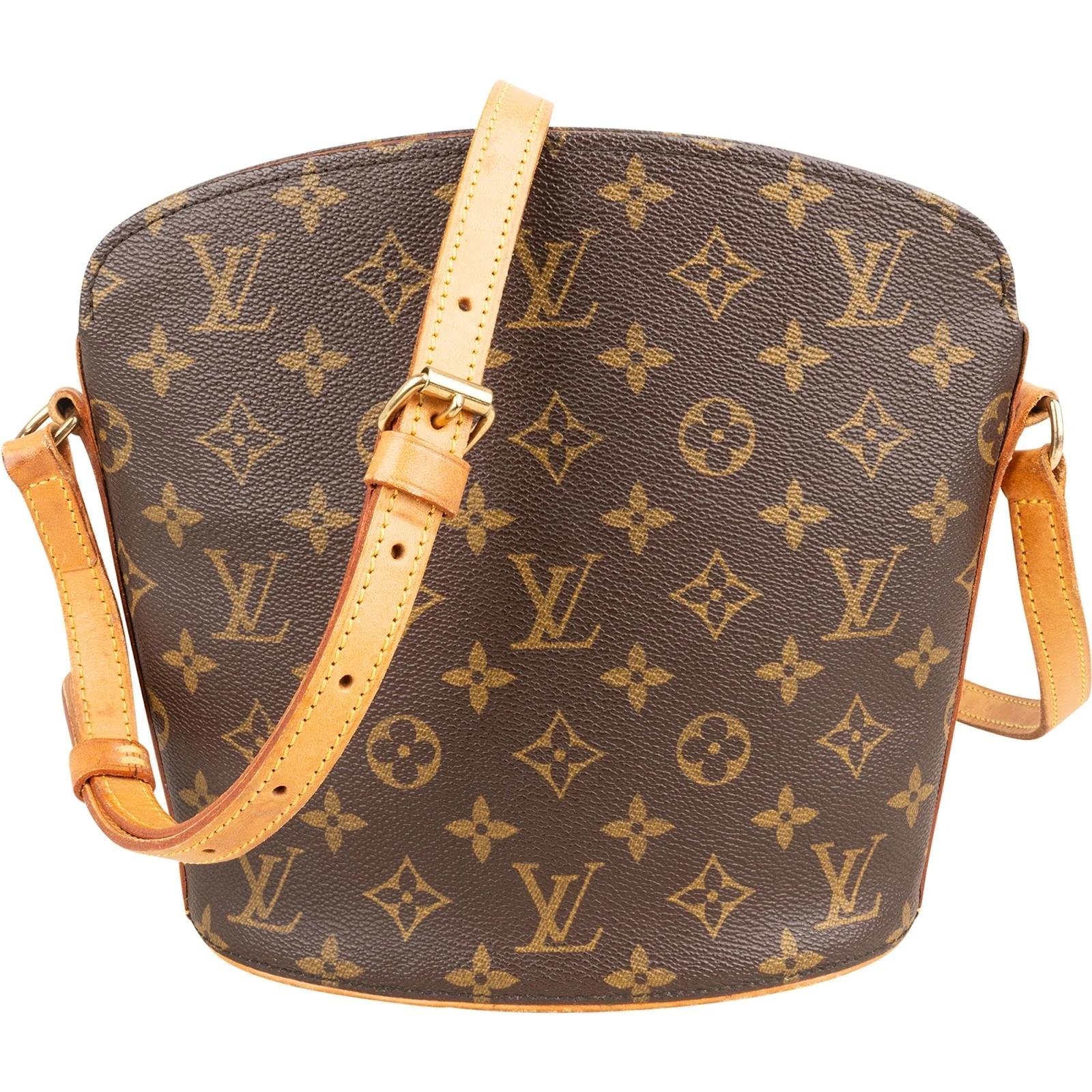 Drouot leather crossbody bag