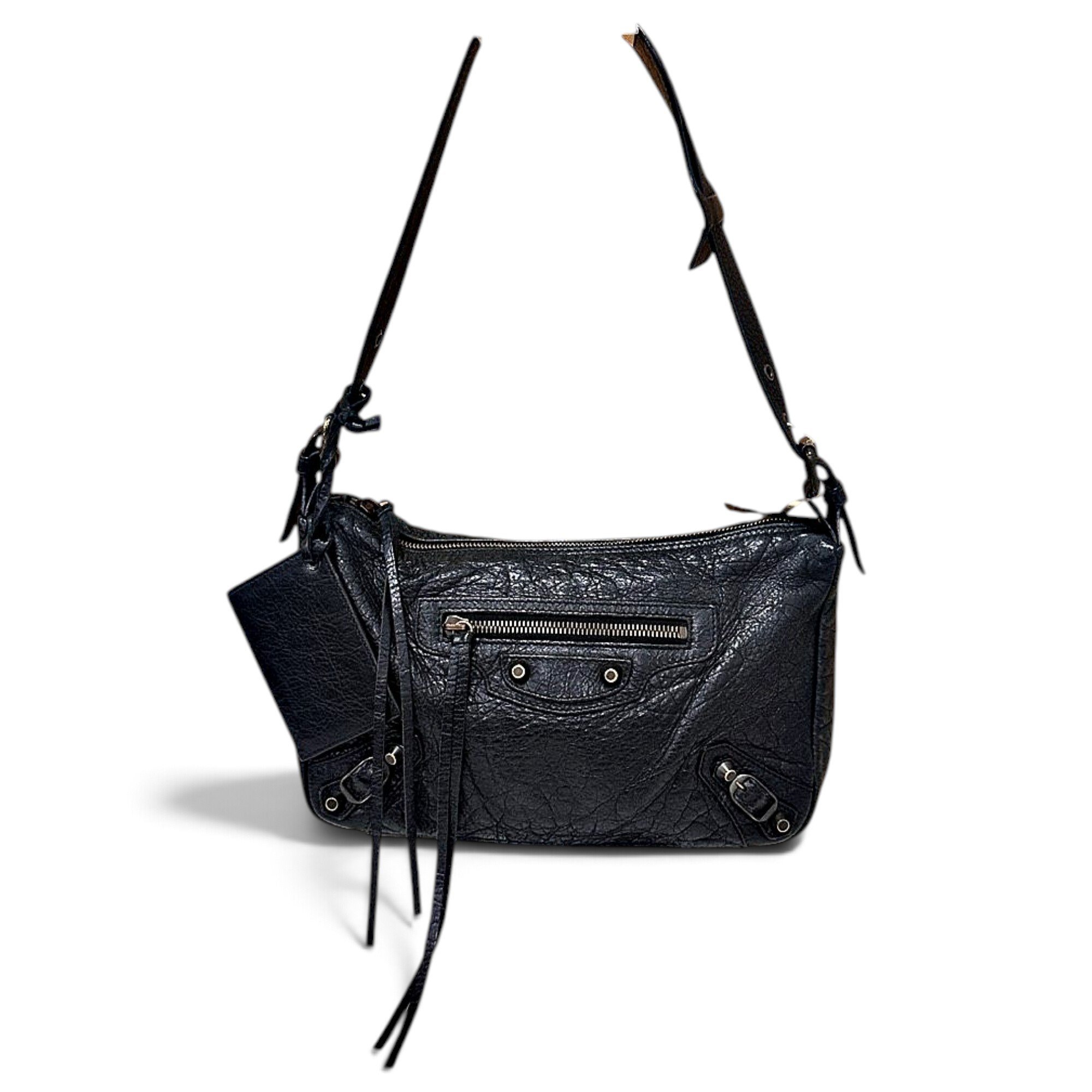Balenciaga Cagole Sling leather handbag