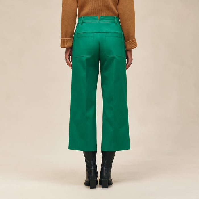 Vert Cabane Cropped Pants