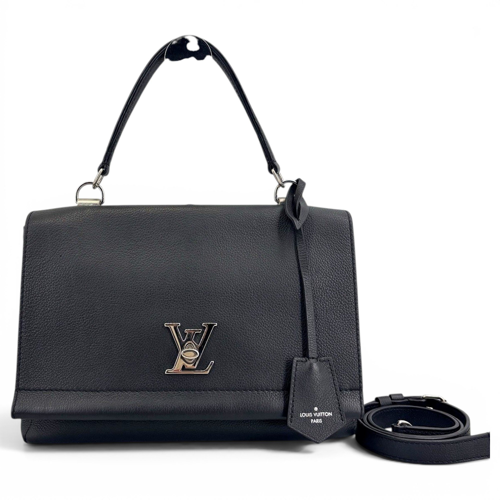 Lockme leather handbag