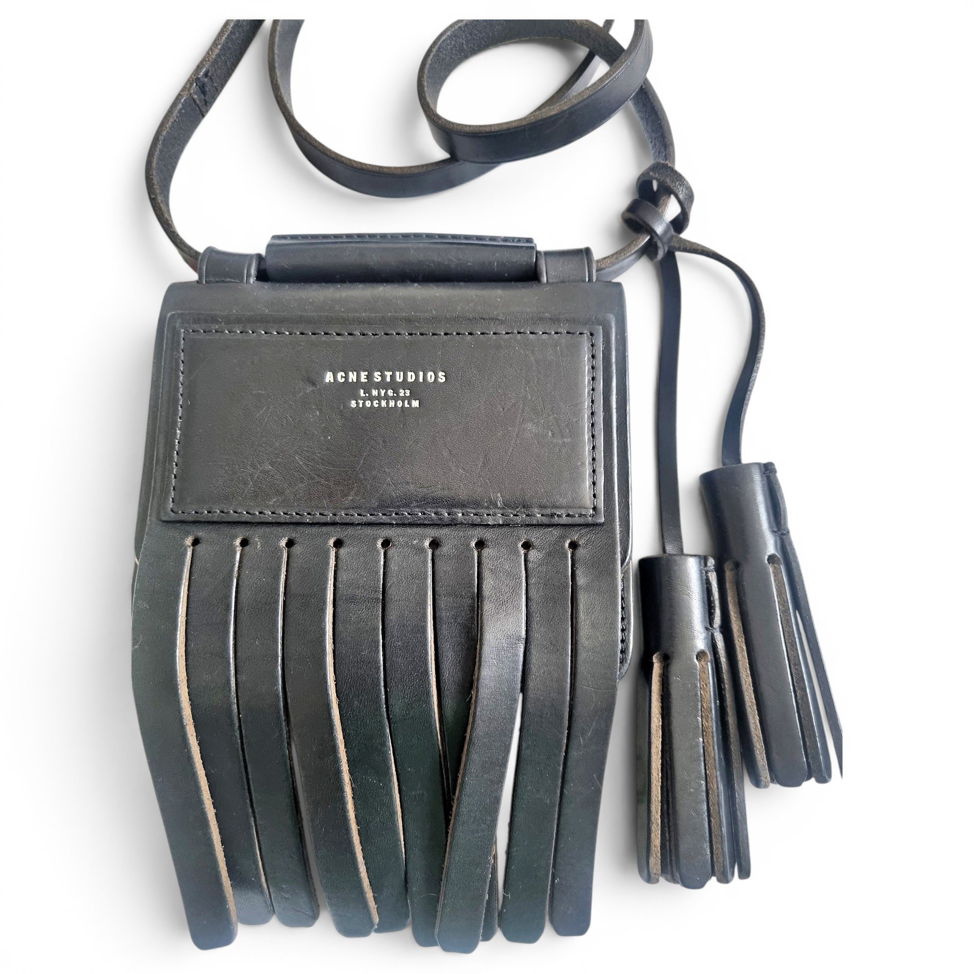 Leather handbag