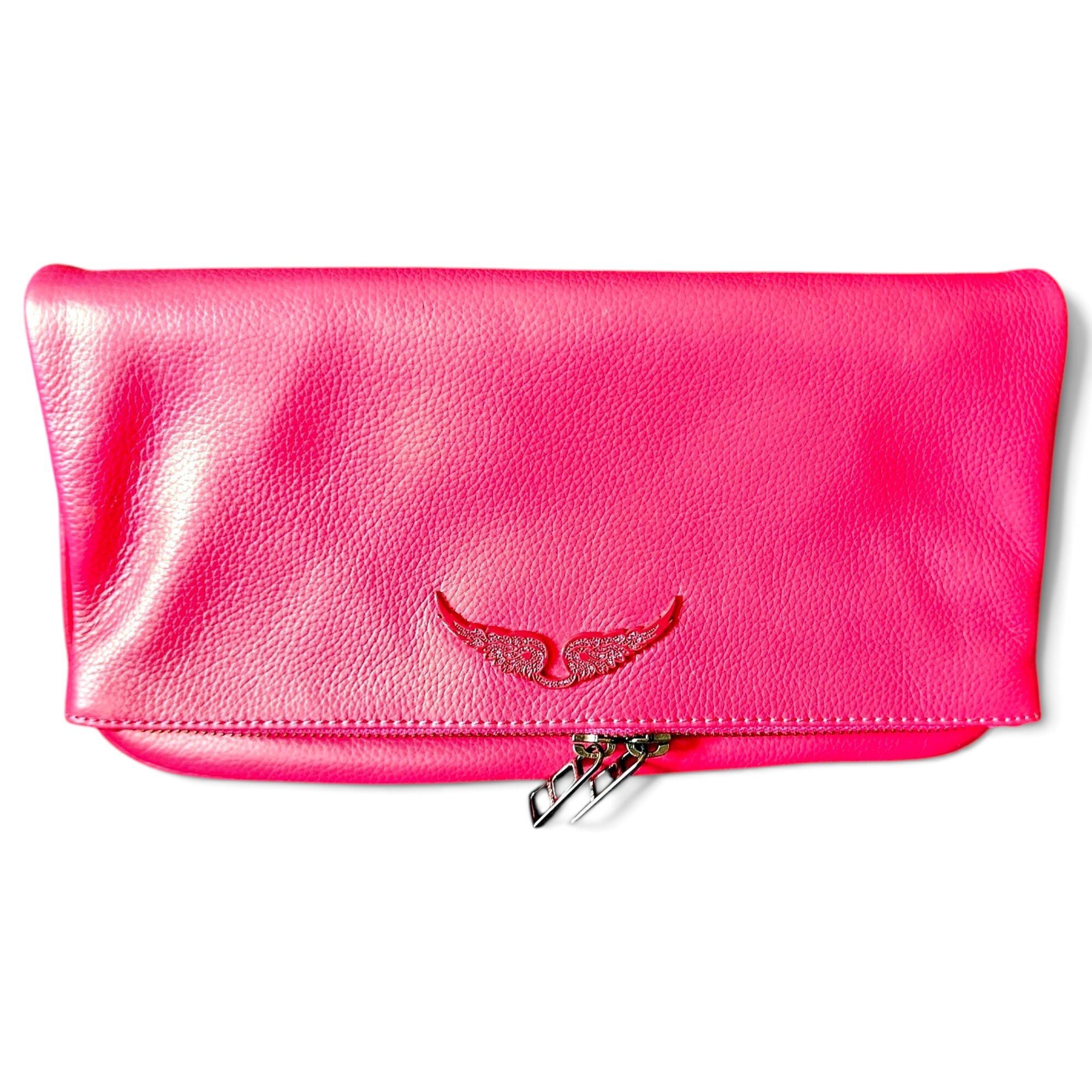 Rock leather crossbody bag