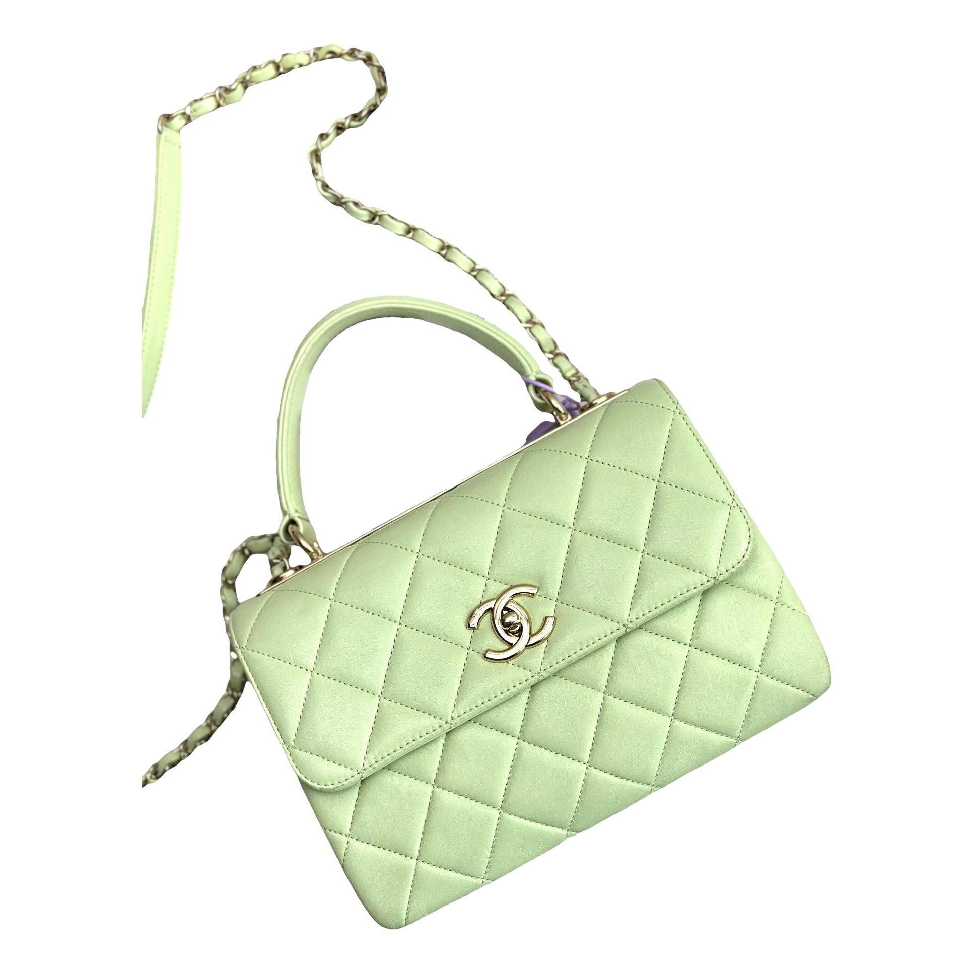 Coco Handle leather handbag