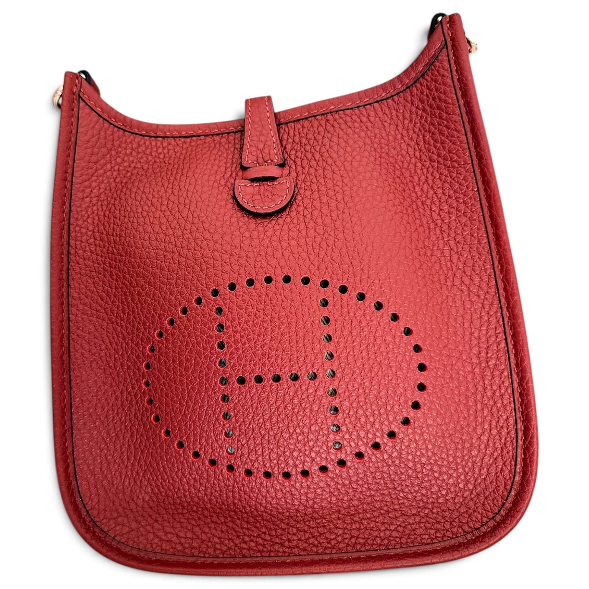 Mini Evelyne leather handbag