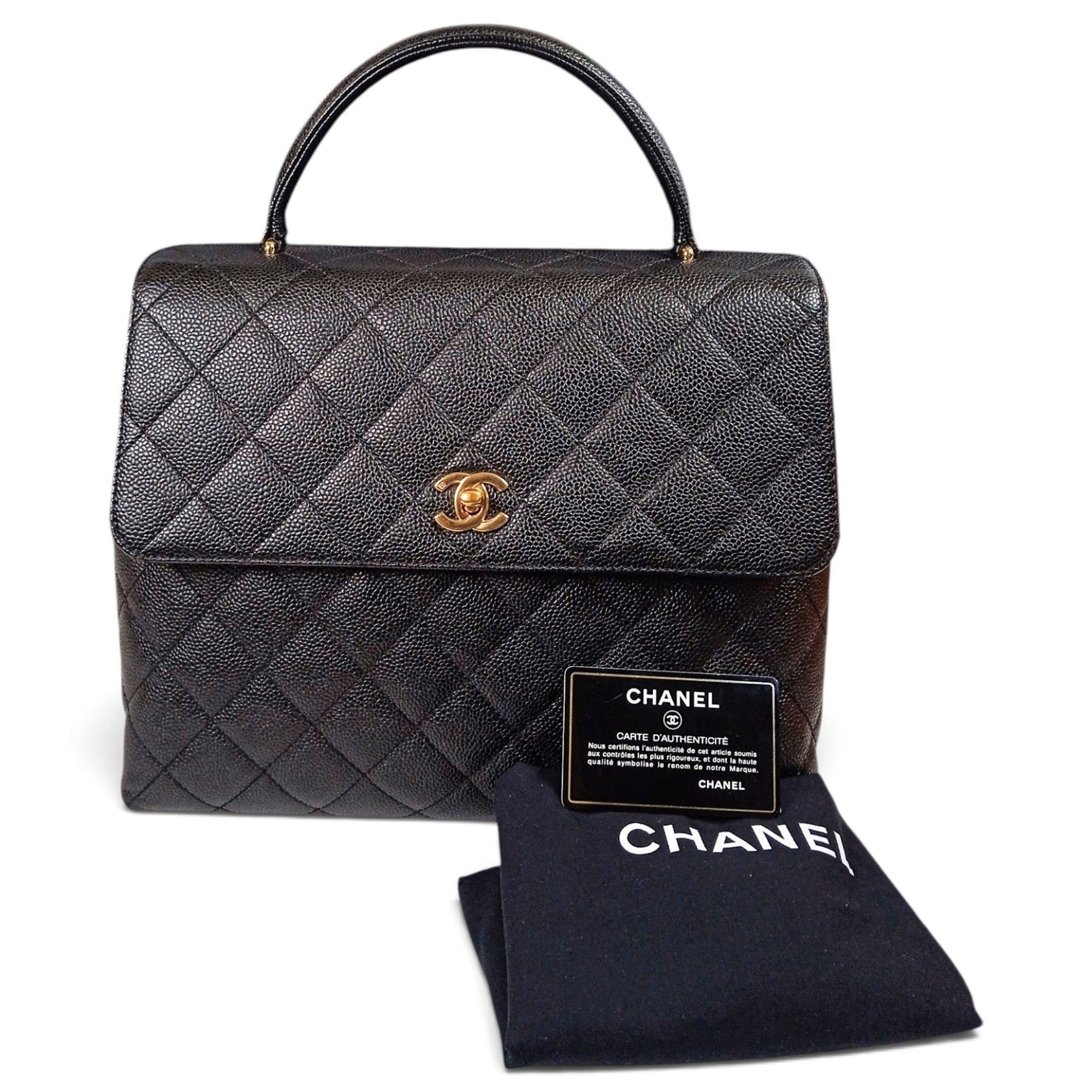 Leather handbag