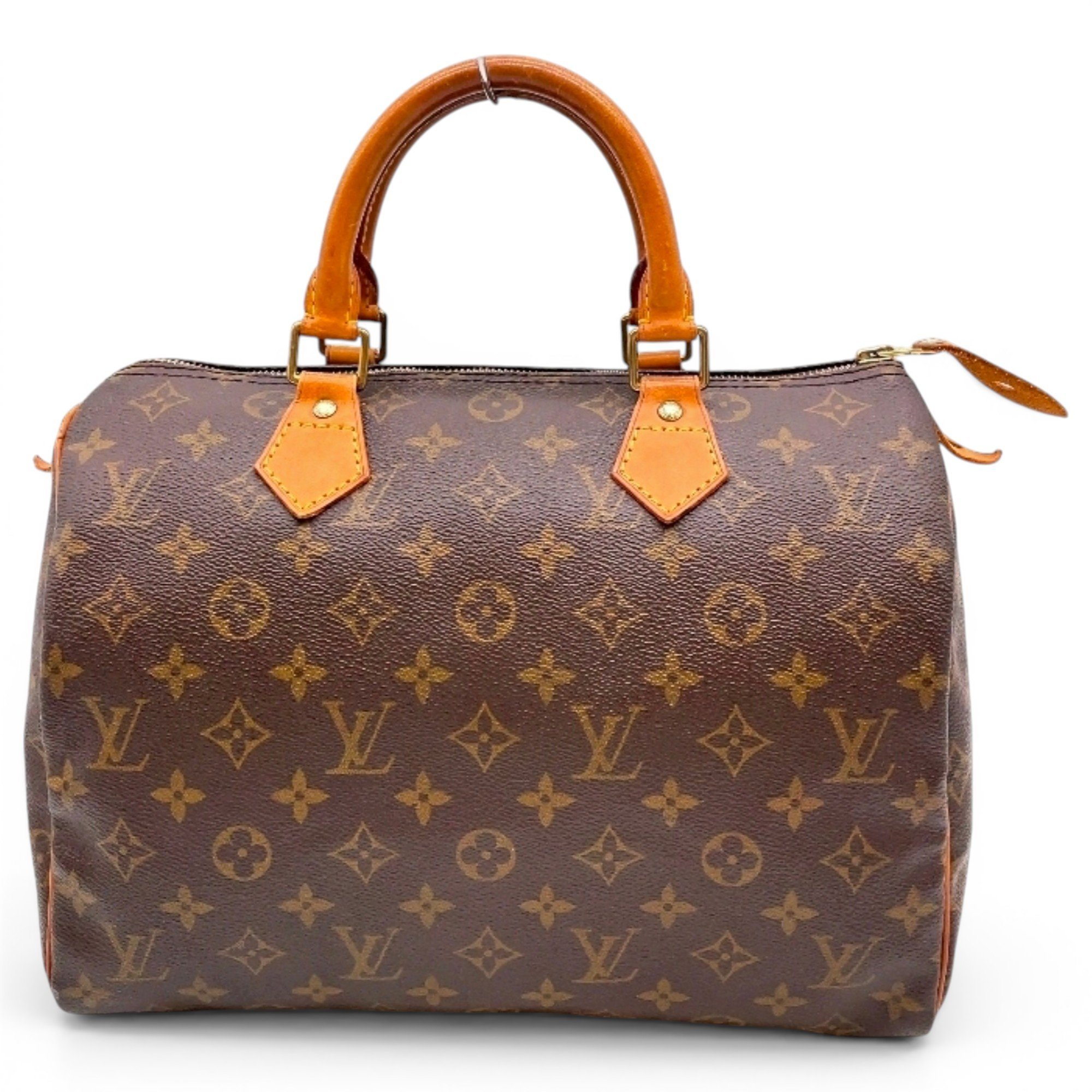 Speedy leather handbag