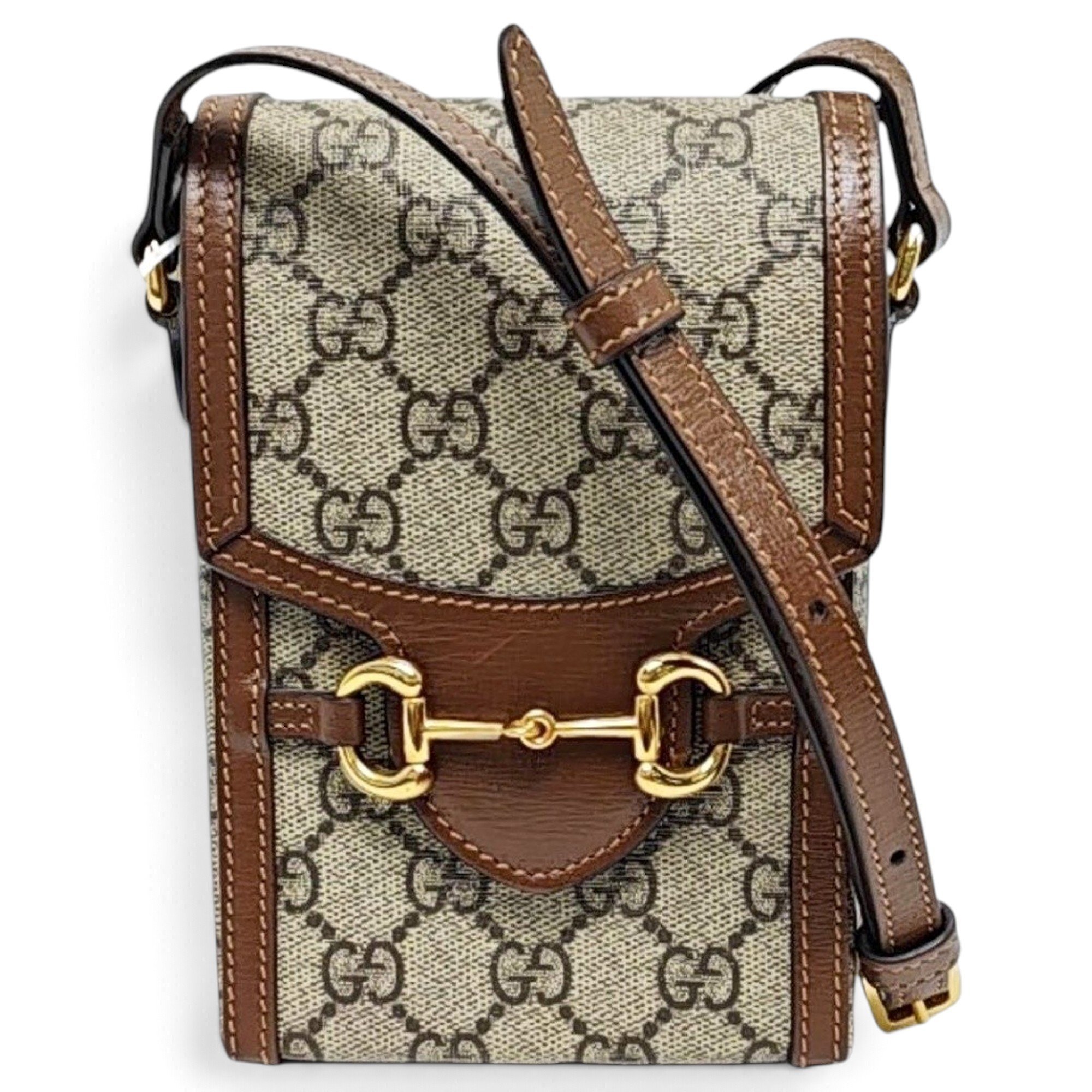 Handle Horsebit 1955 leather handbag