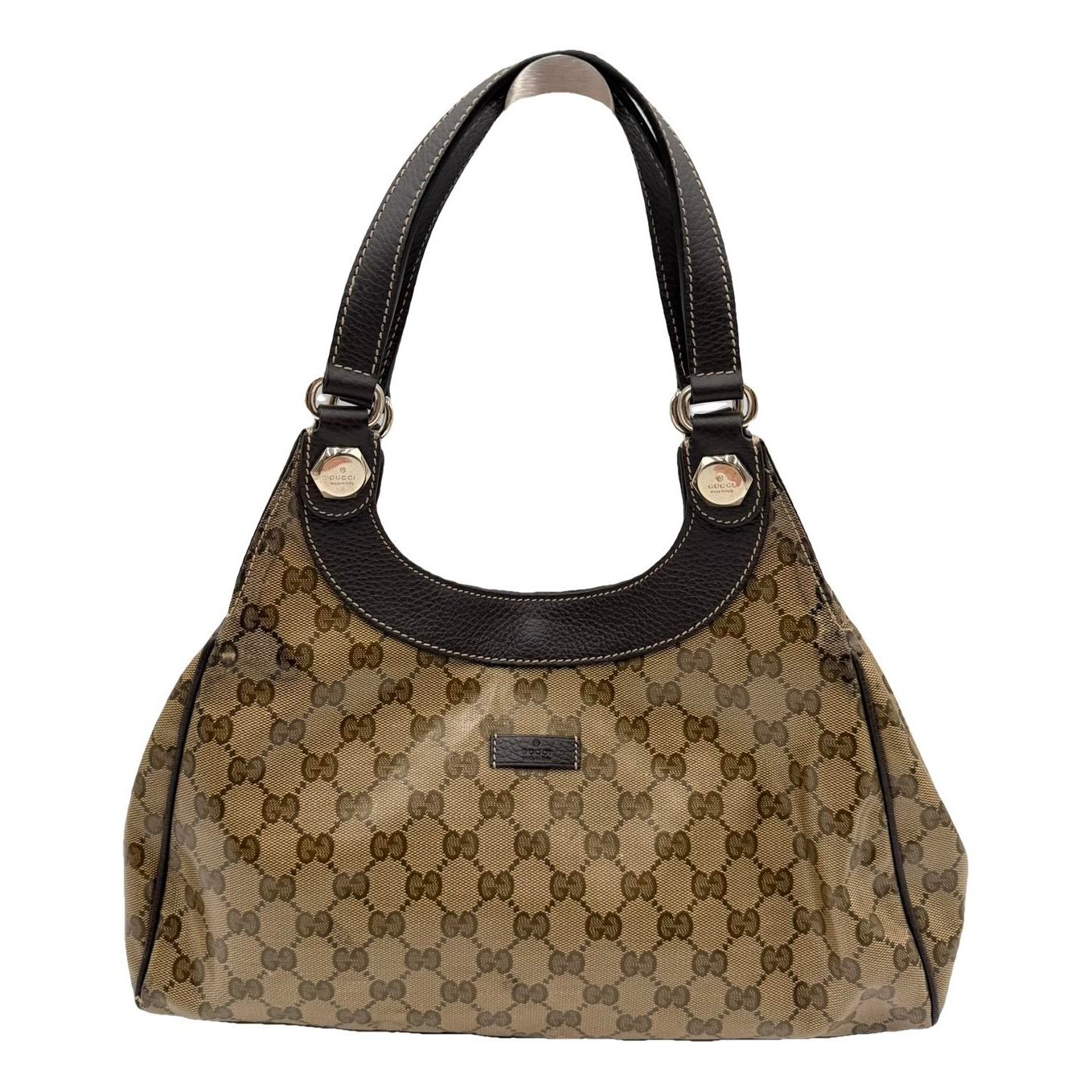 Charmy patent leather handbag