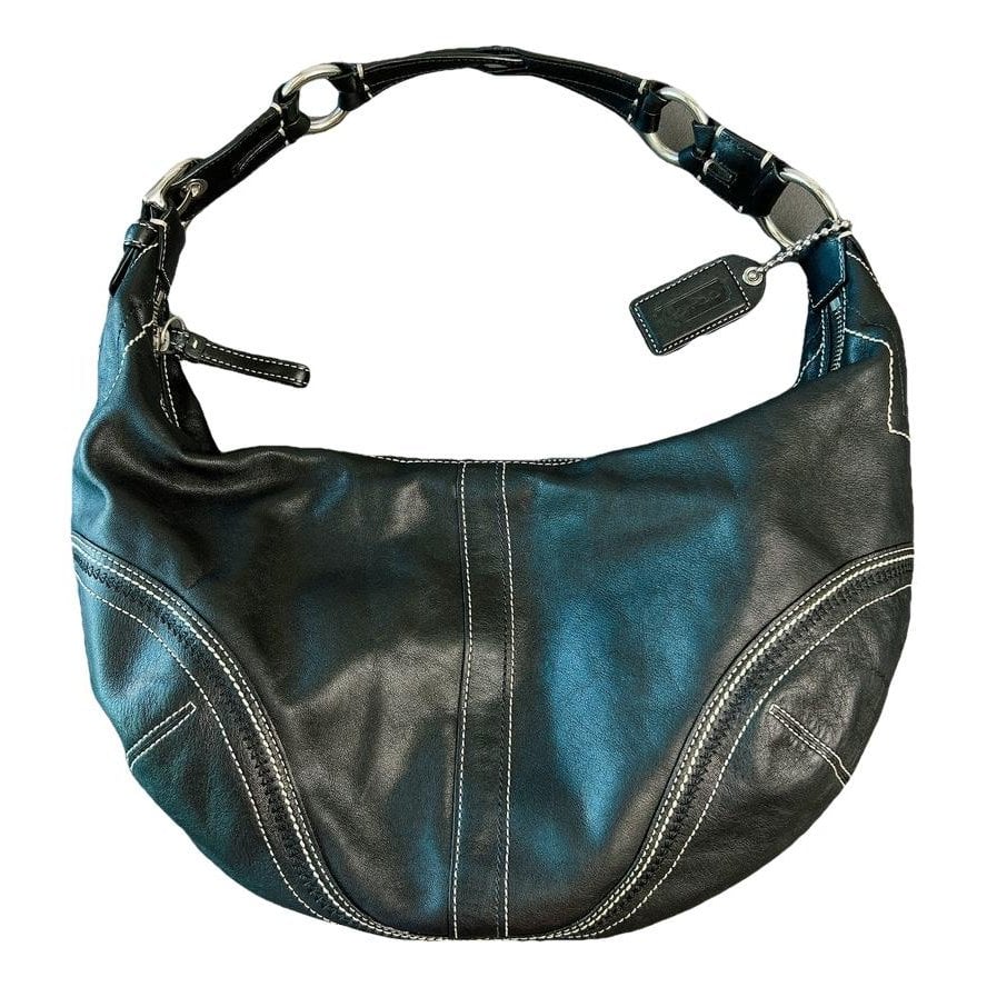 Signature Sufflette leather handbag