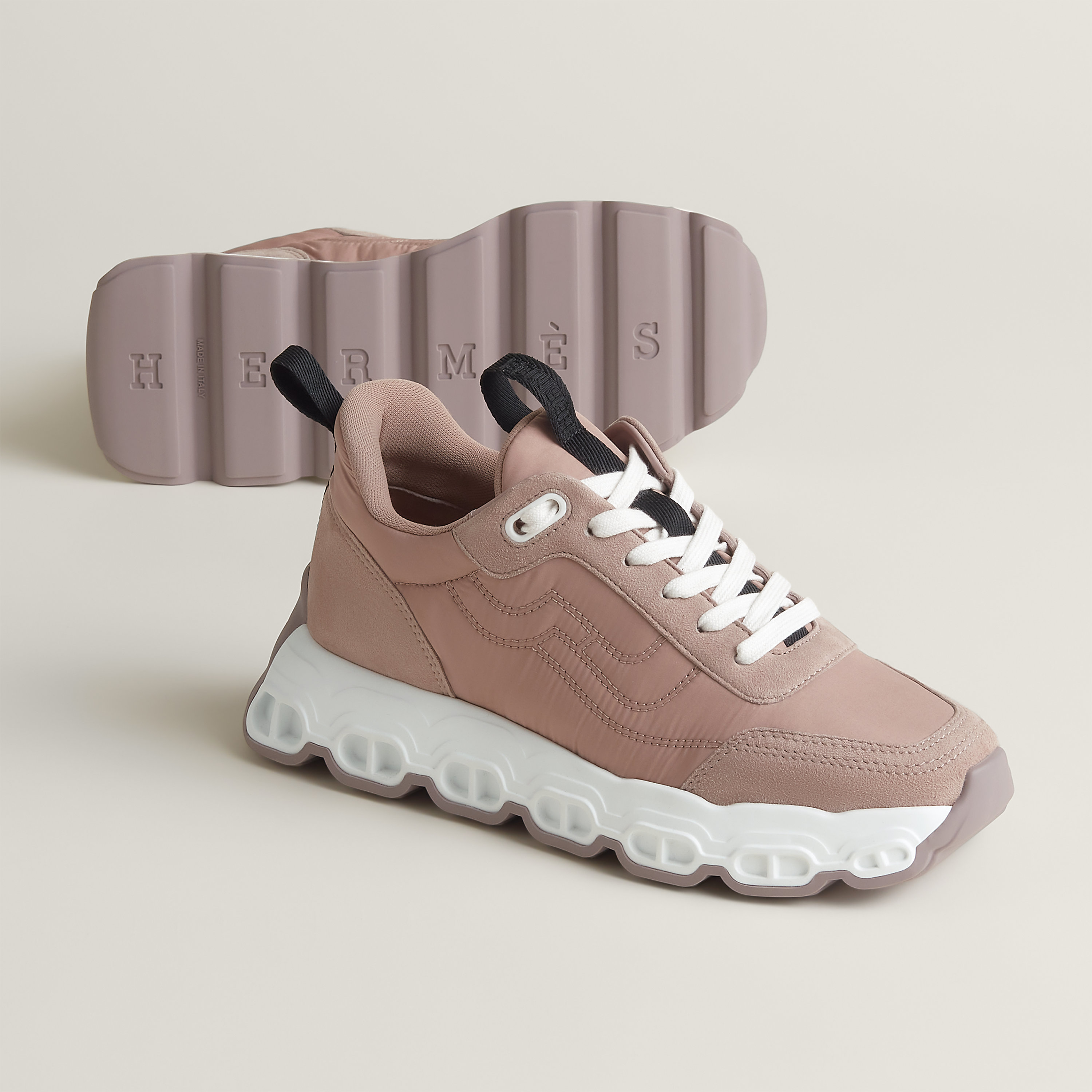 スニーカー HERMES | Impulse sneaker Vert Toundra Hermes Bouncing 38.5 EU Vert Toundra Sneakers | The Luxury