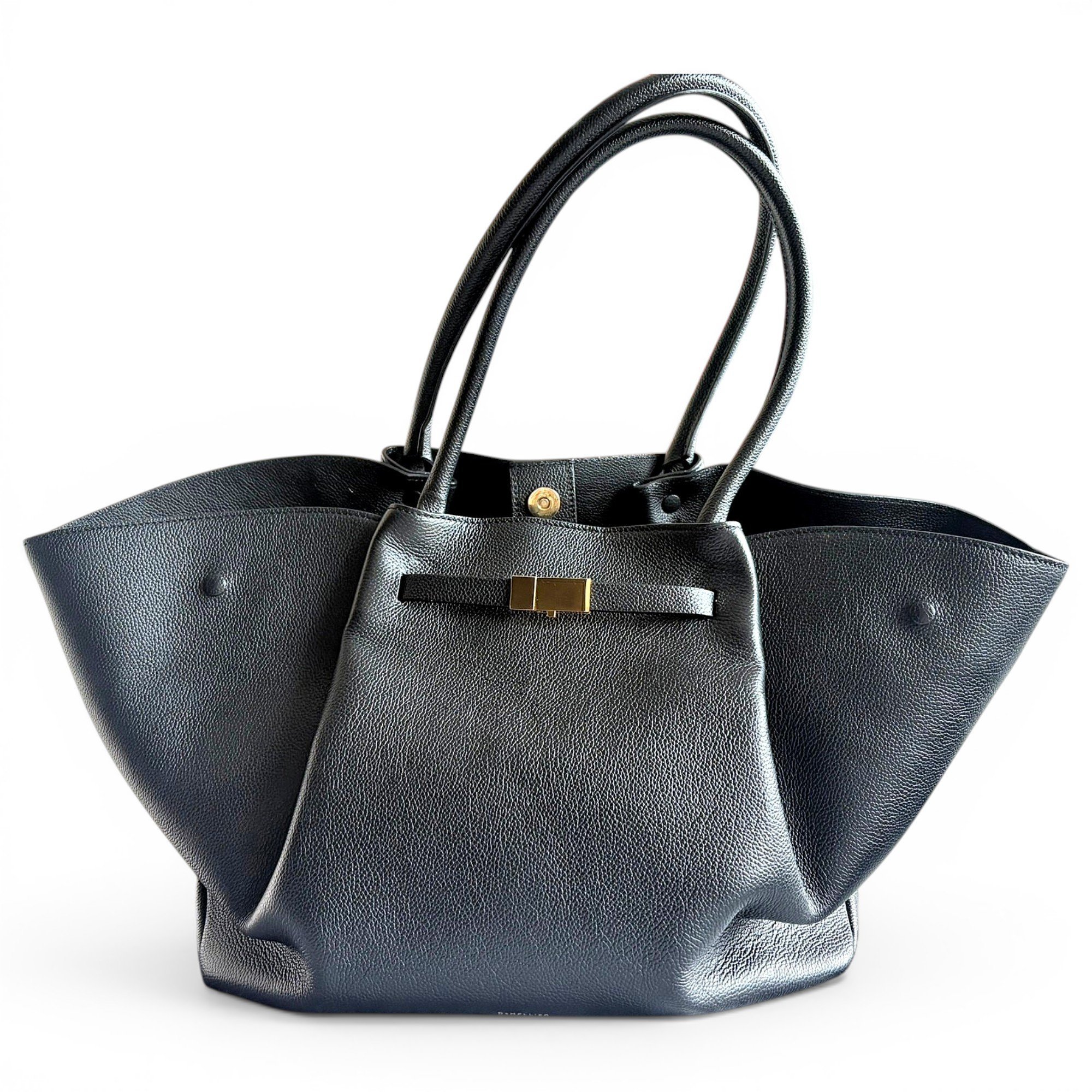 Leather tote