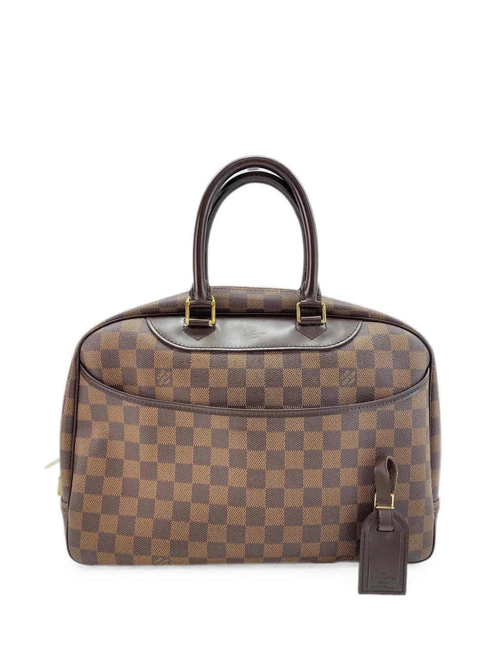 2007 Damier Ebène Deauville tote bag