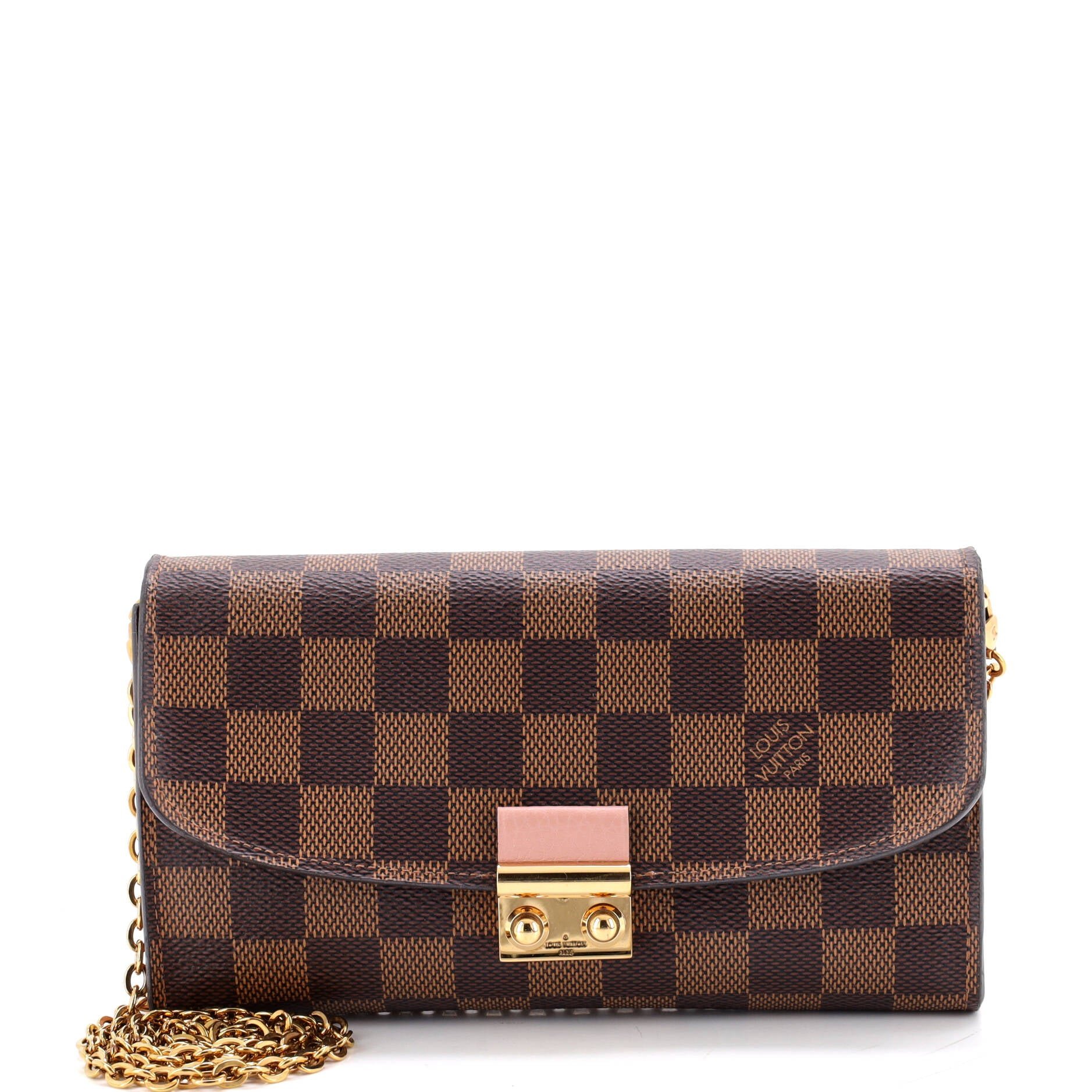 Croisette Chain Wallet Damier