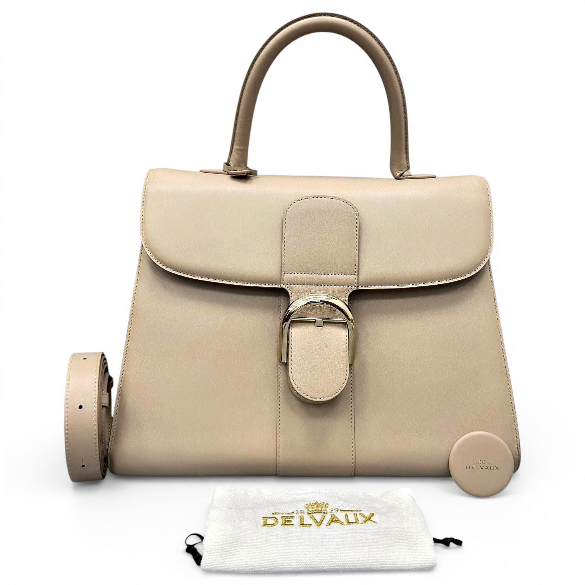 Delvaux Brillant leather handbag