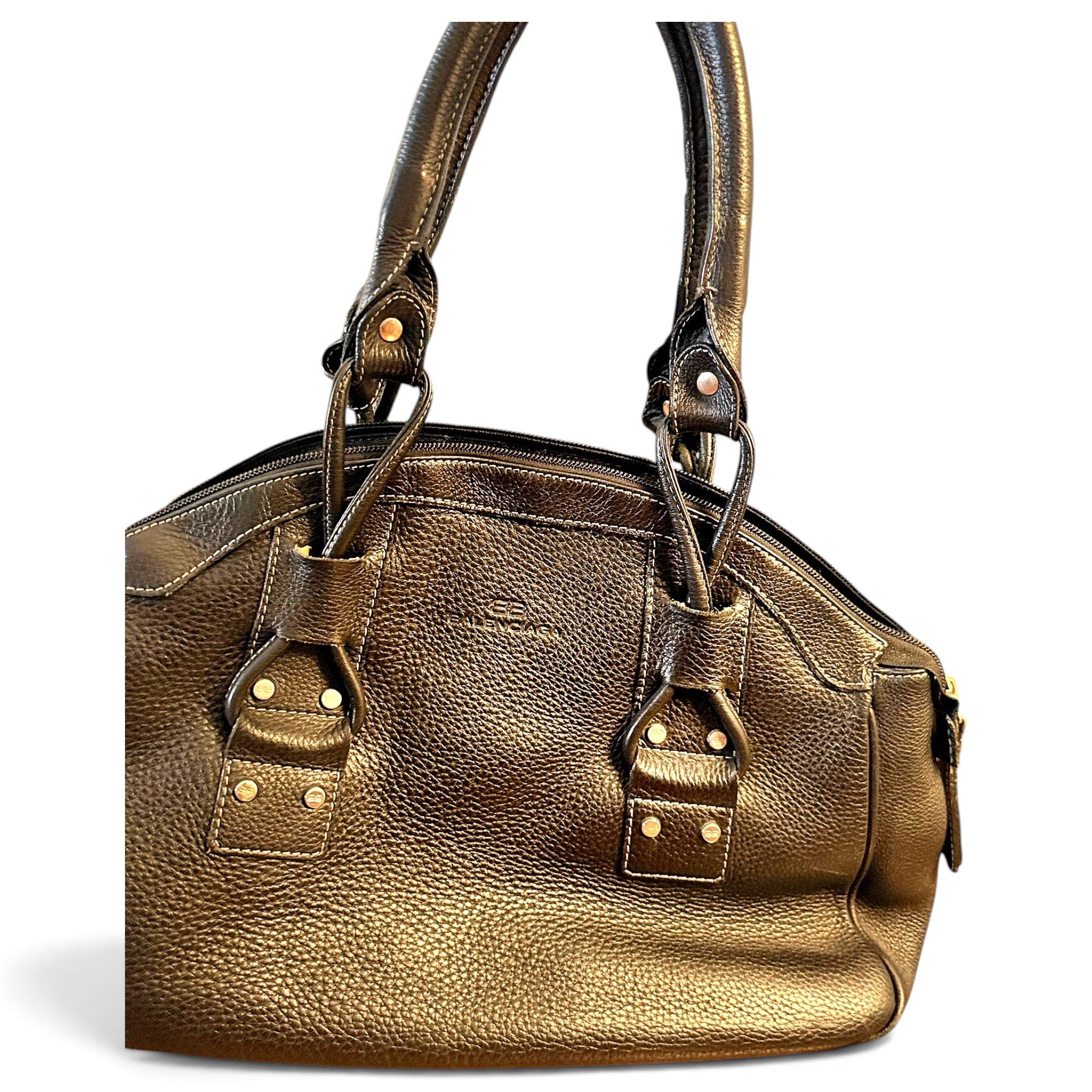 Vegan leather handbag