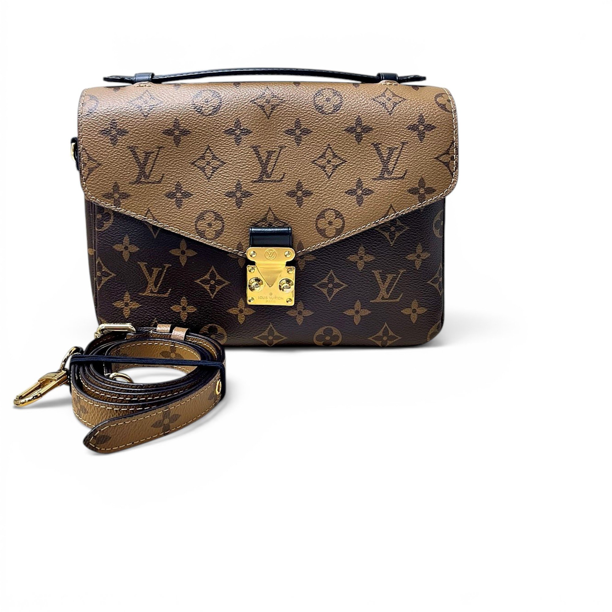 Metis leather handbag